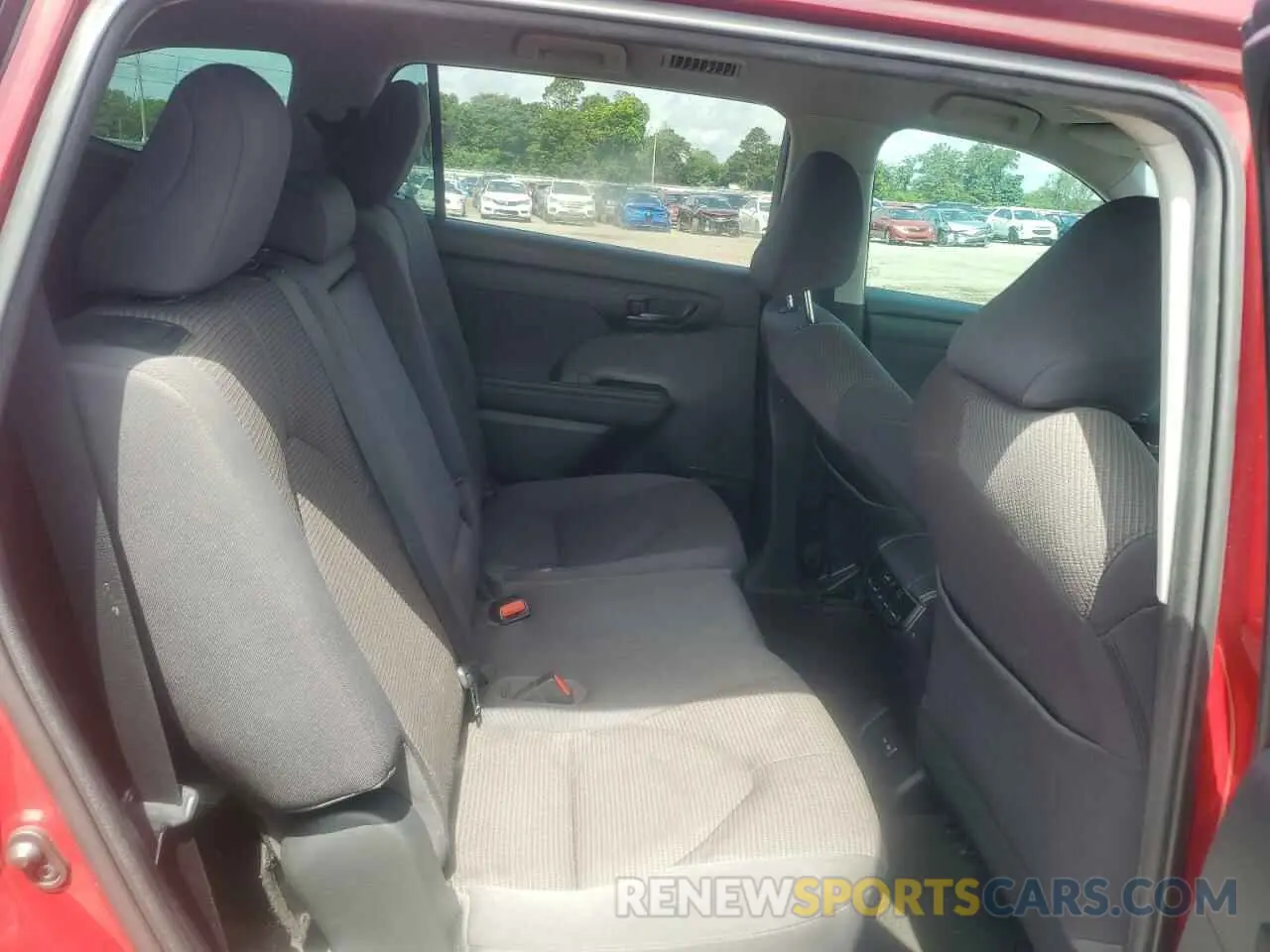 11 fotografías del automóvil dañado 5TDKDRAH6PS025000 TOYOTA HIGHLANDER 2023