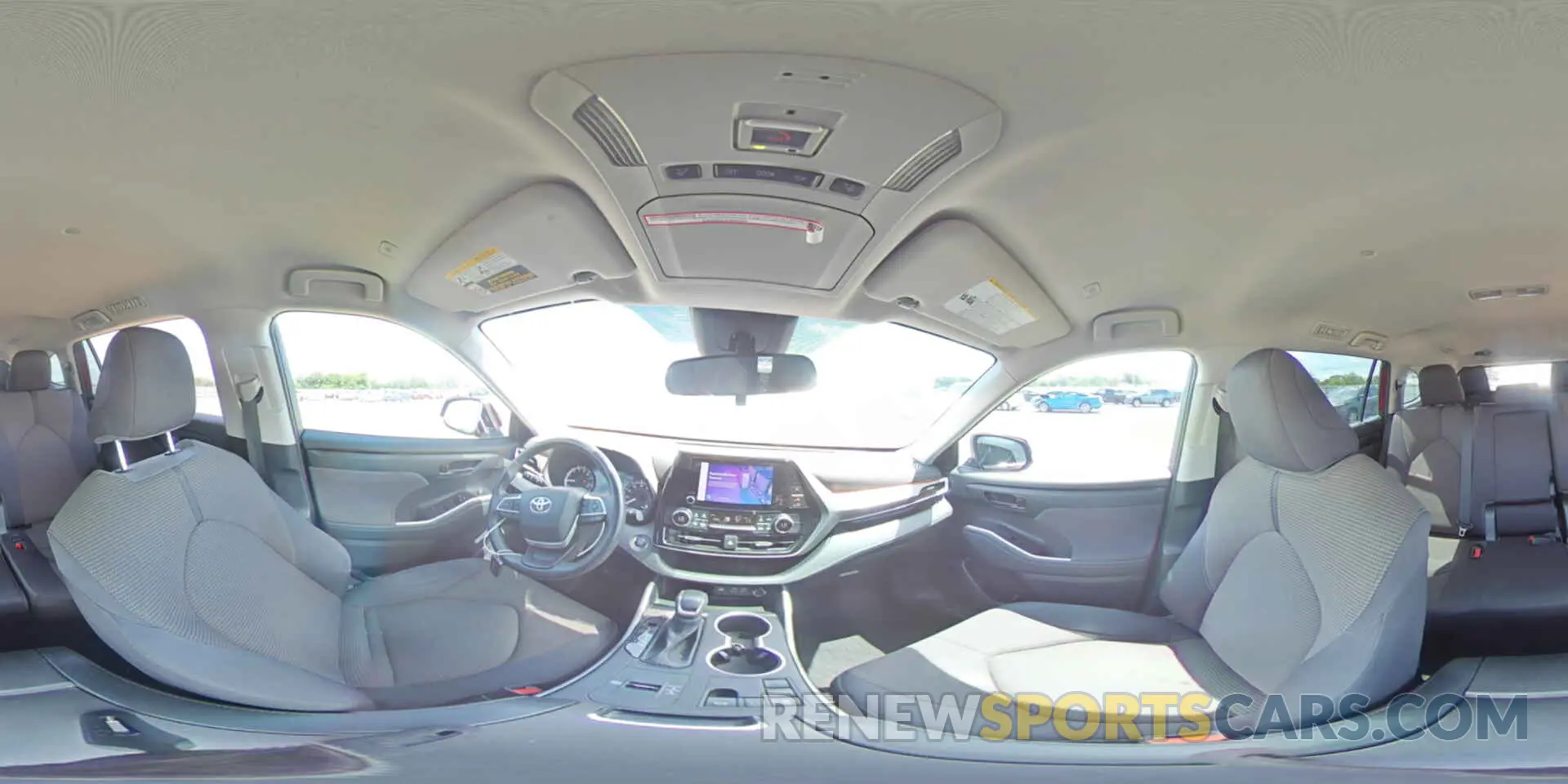 15 fotografías del automóvil dañado 5TDKDRAH6PS025000 TOYOTA HIGHLANDER 2023