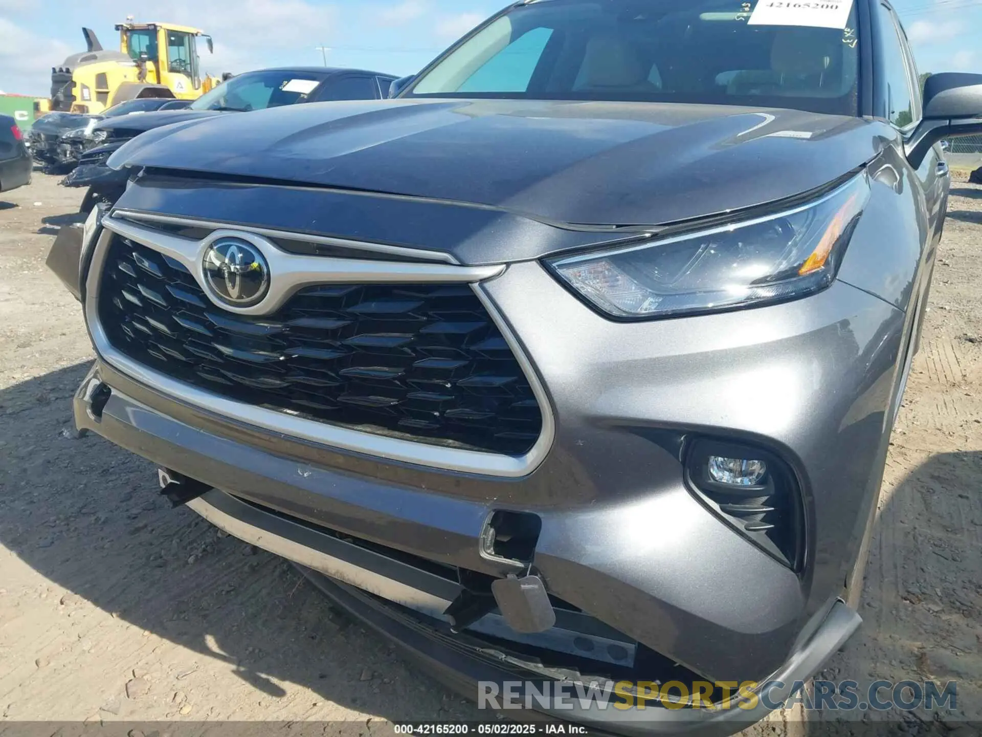 17 fotografías del automóvil dañado 5TDKDRAH6PS039527 TOYOTA HIGHLANDER 2023