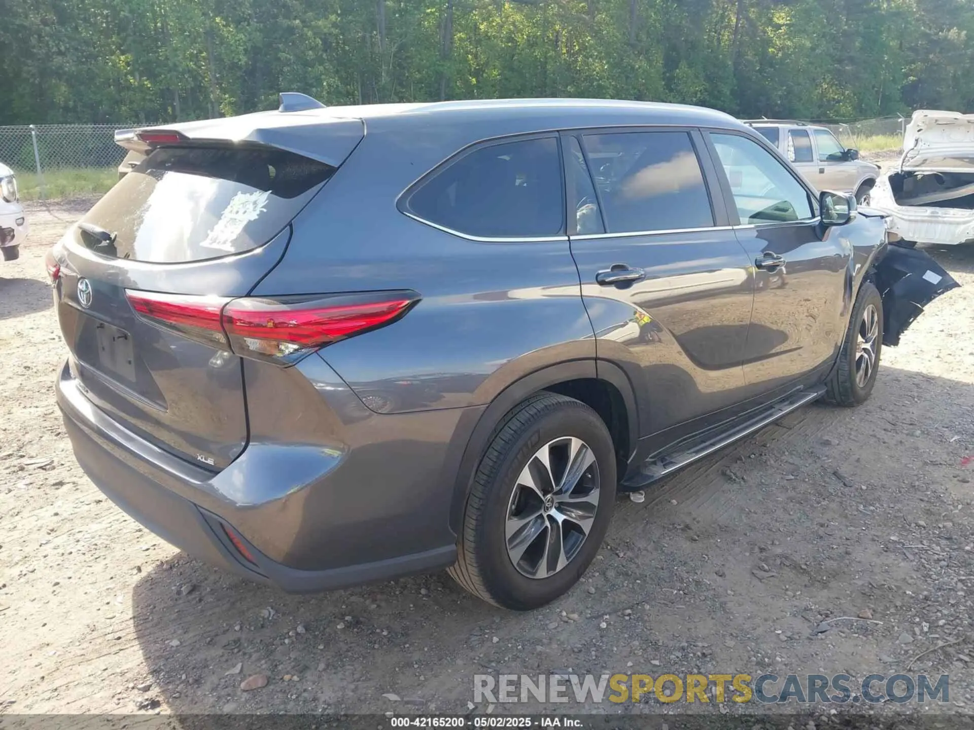 4 fotografías del automóvil dañado 5TDKDRAH6PS039527 TOYOTA HIGHLANDER 2023