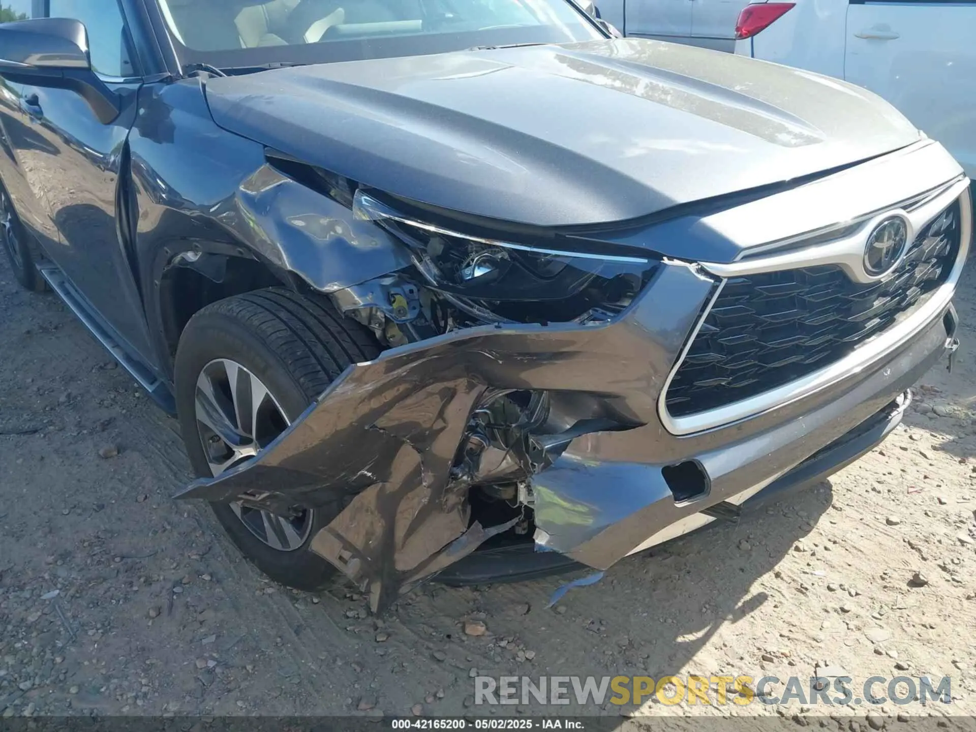 6 fotografías del automóvil dañado 5TDKDRAH6PS039527 TOYOTA HIGHLANDER 2023