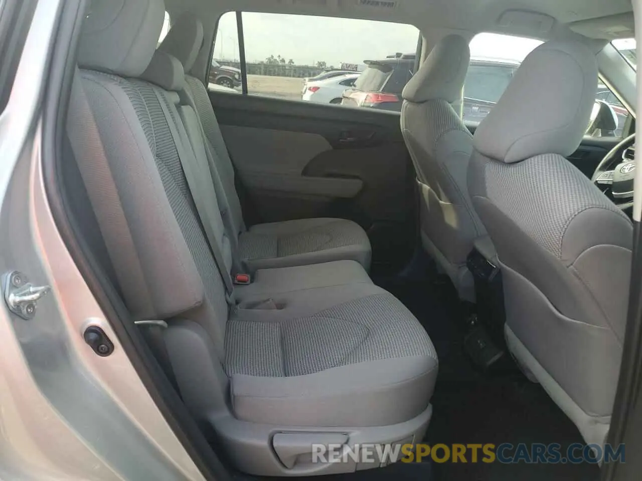 11 fotografías del automóvil dañado 5TDKDRAH6PS041875 TOYOTA HIGHLANDER 2023