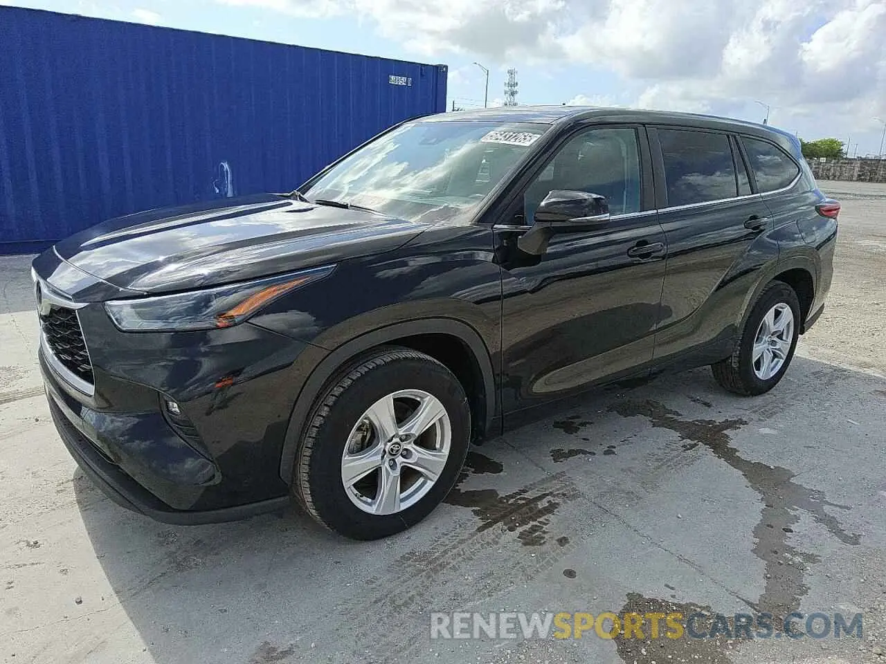 1 fotografías del automóvil dañado 5TDKDRAH6PS501987 TOYOTA HIGHLANDER 2023