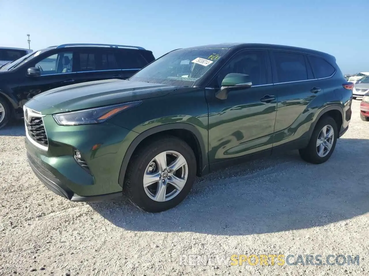 1 fotografías del automóvil dañado 5TDKDRAH6PS509717 TOYOTA HIGHLANDER 2023