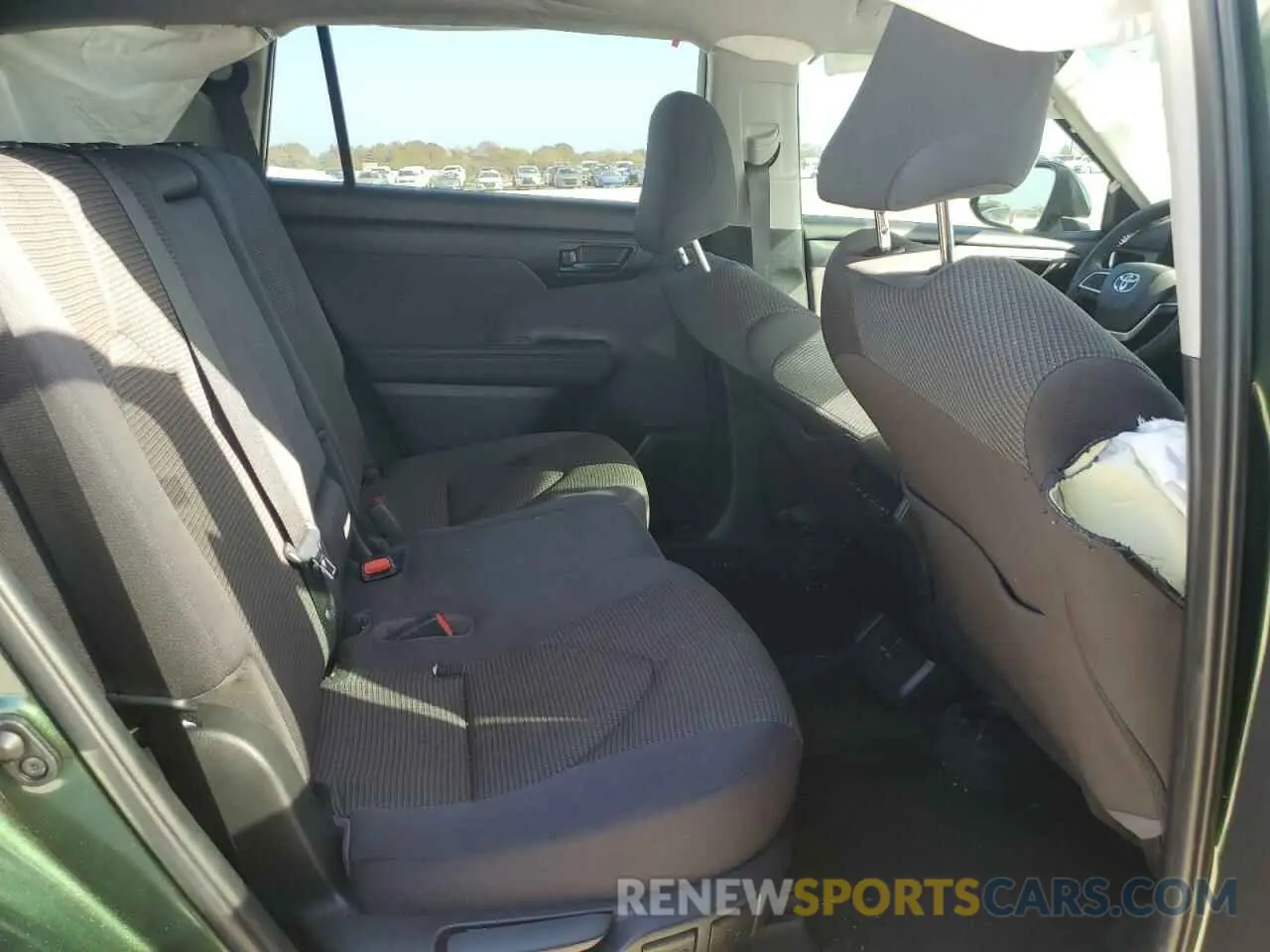 10 fotografías del automóvil dañado 5TDKDRAH6PS509717 TOYOTA HIGHLANDER 2023