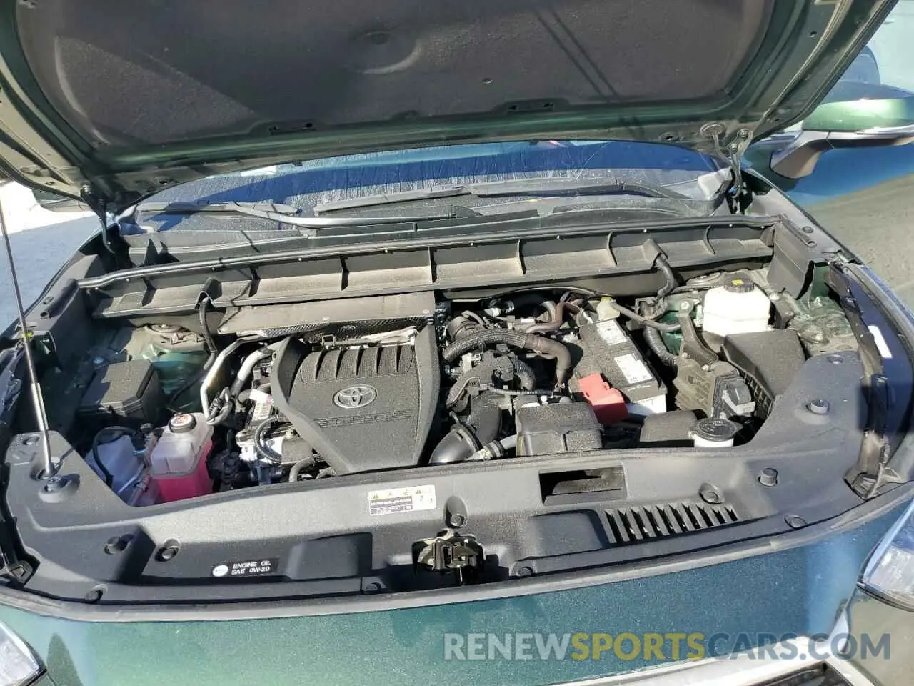 11 fotografías del automóvil dañado 5TDKDRAH6PS509717 TOYOTA HIGHLANDER 2023