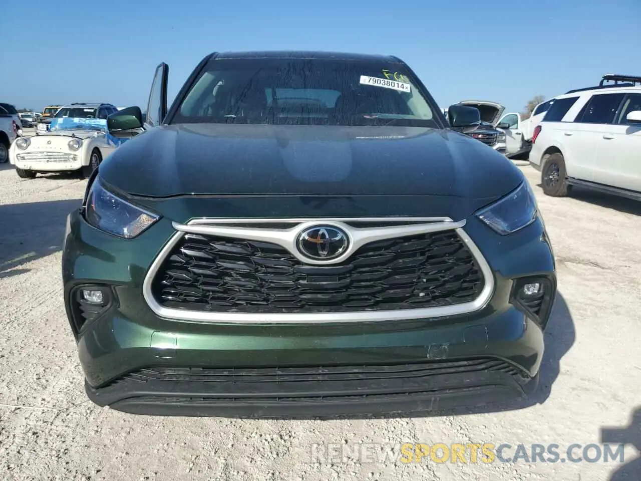 5 fotografías del automóvil dañado 5TDKDRAH6PS509717 TOYOTA HIGHLANDER 2023
