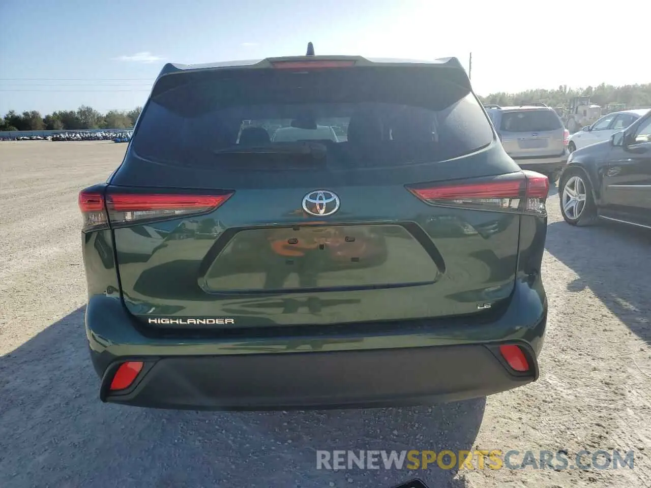 6 fotografías del automóvil dañado 5TDKDRAH6PS509717 TOYOTA HIGHLANDER 2023