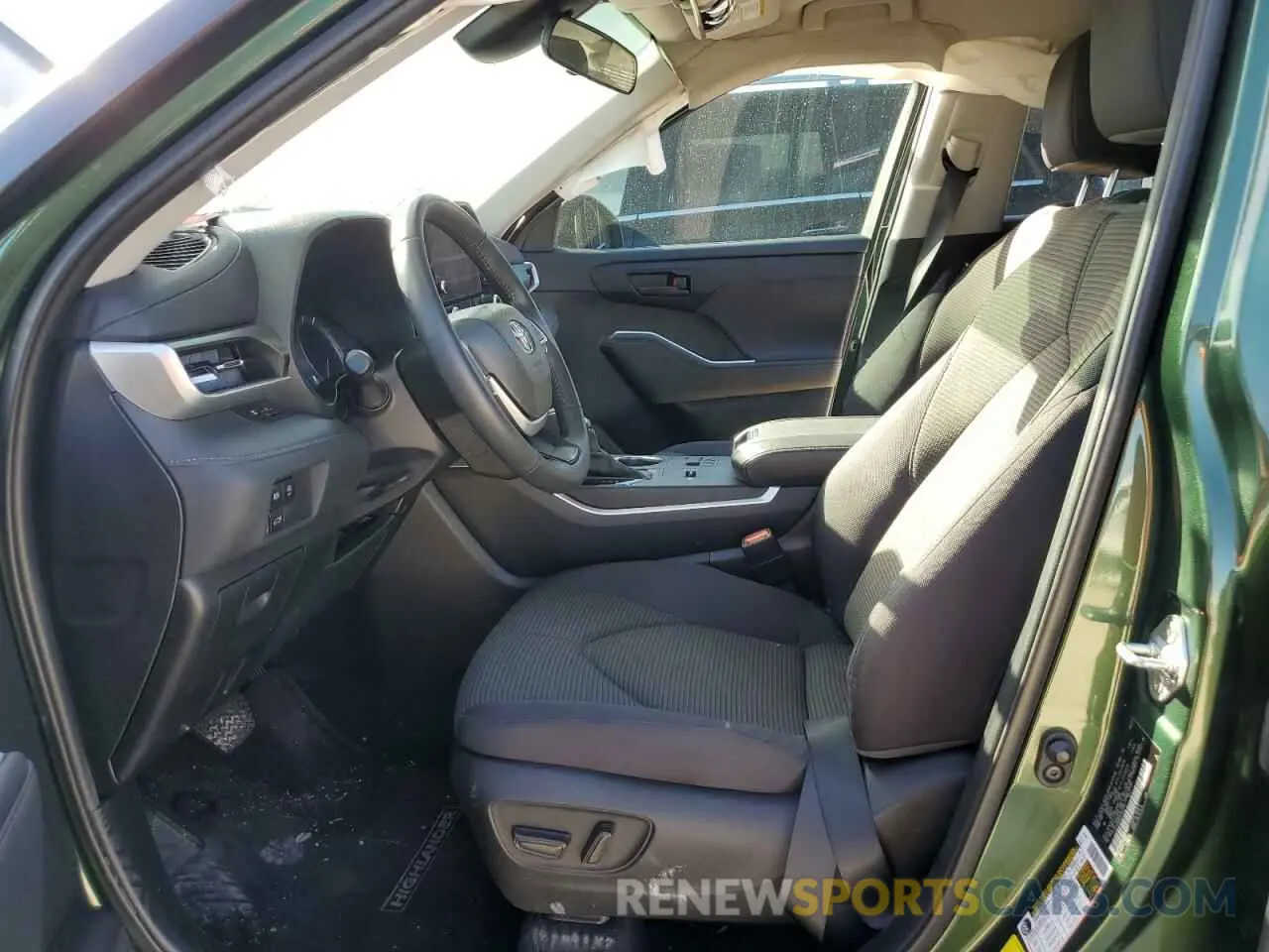 7 fotografías del automóvil dañado 5TDKDRAH6PS509717 TOYOTA HIGHLANDER 2023