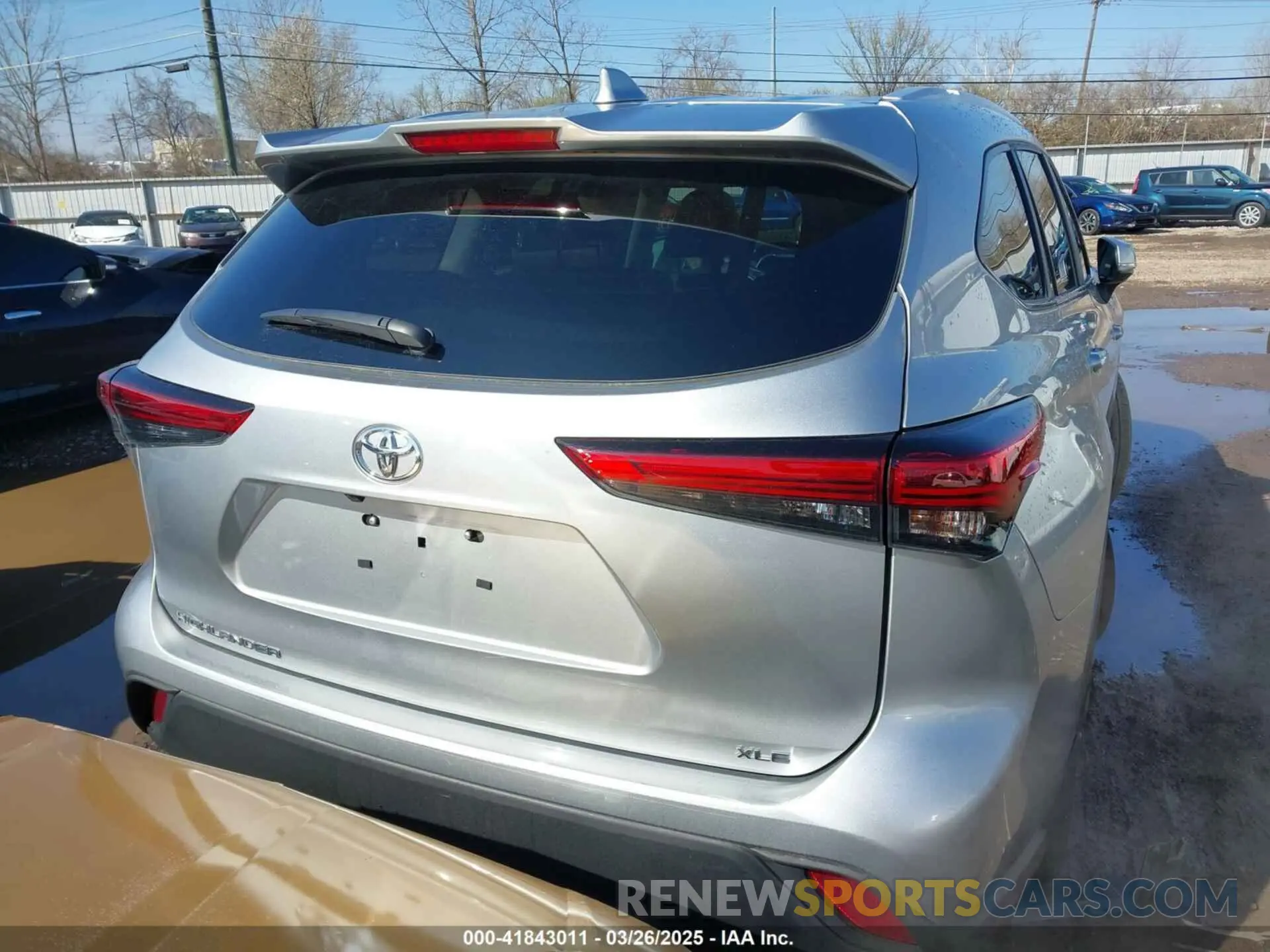 16 fotografías del automóvil dañado 5TDKDRAH6PS526744 TOYOTA HIGHLANDER 2023