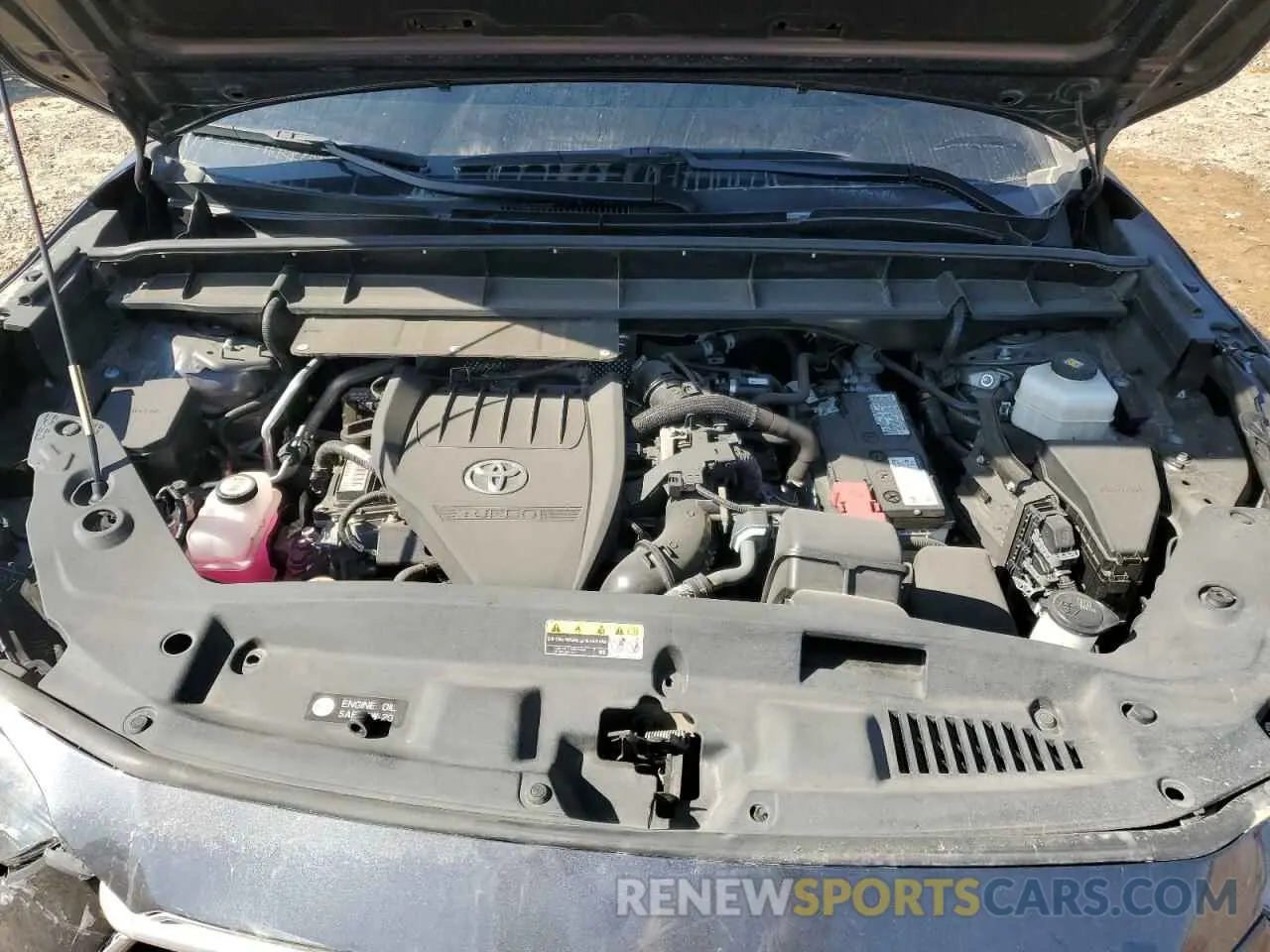 12 fotografías del automóvil dañado 5TDKDRAH7PS001255 TOYOTA HIGHLANDER 2023