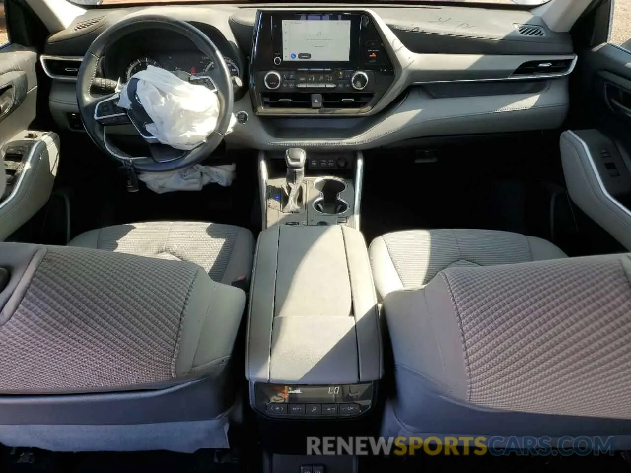 8 fotografías del automóvil dañado 5TDKDRAH7PS001255 TOYOTA HIGHLANDER 2023