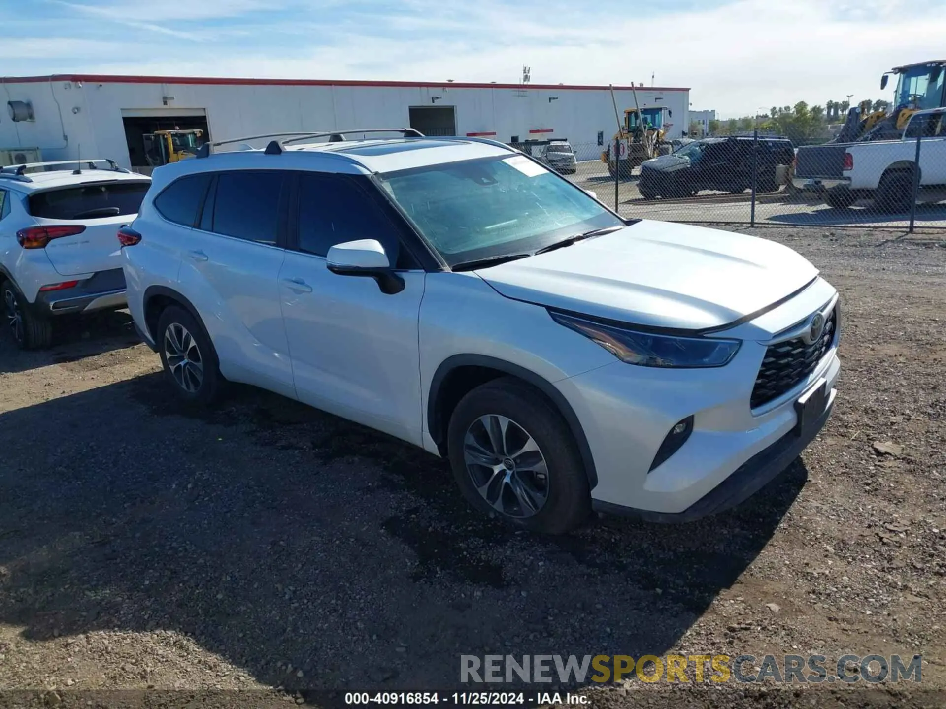 1 fotografías del automóvil dañado 5TDKDRAH7PS035681 TOYOTA HIGHLANDER 2023