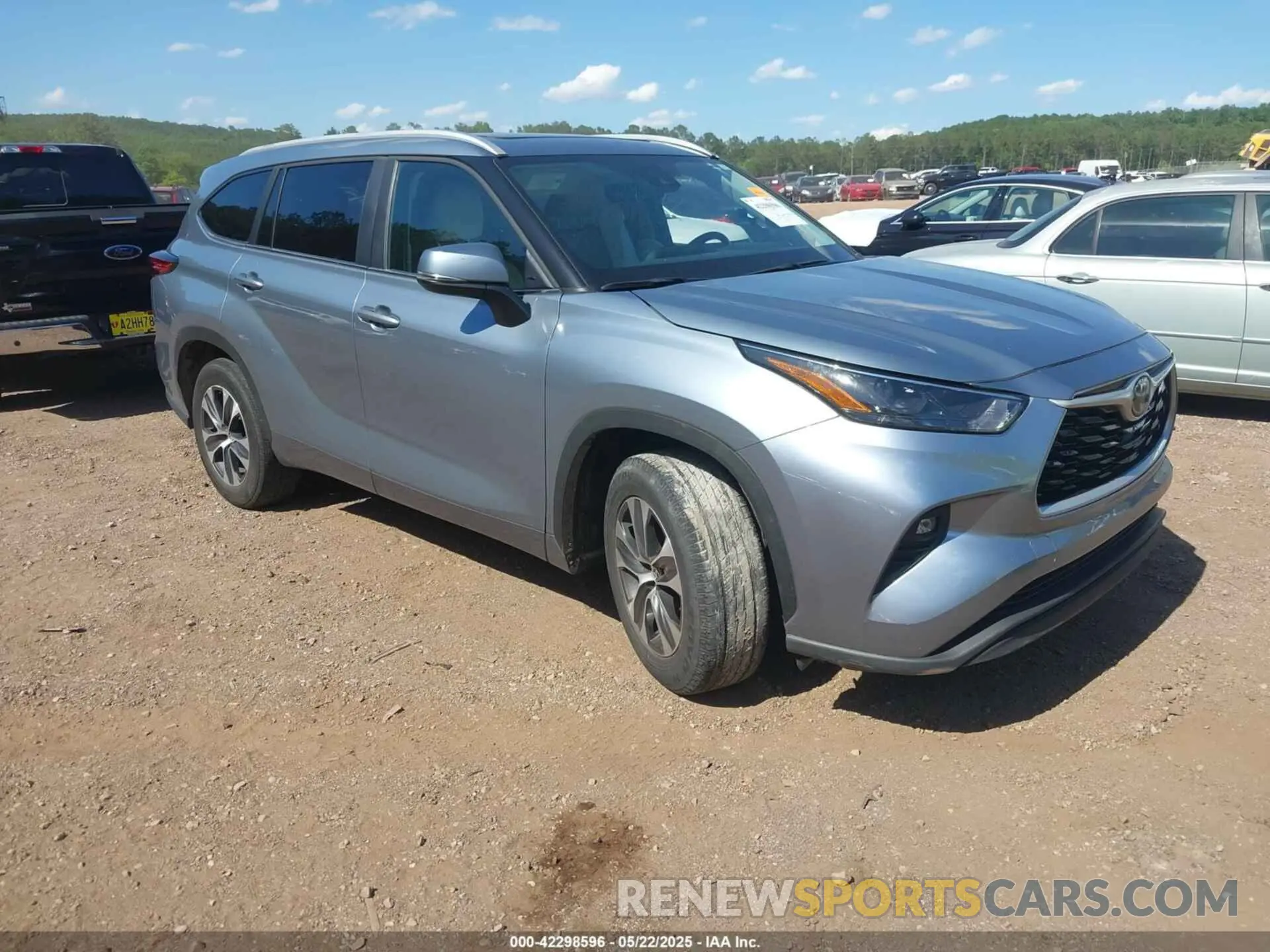 1 fotografías del automóvil dañado 5TDKDRAH7PS038449 TOYOTA HIGHLANDER 2023