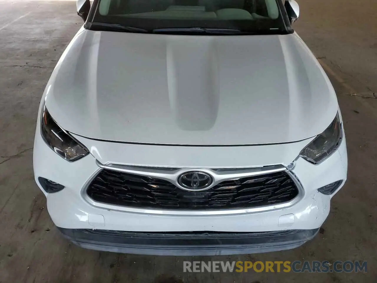 13 fotografías del automóvil dañado 5TDKDRAH7PS040945 TOYOTA HIGHLANDER 2023