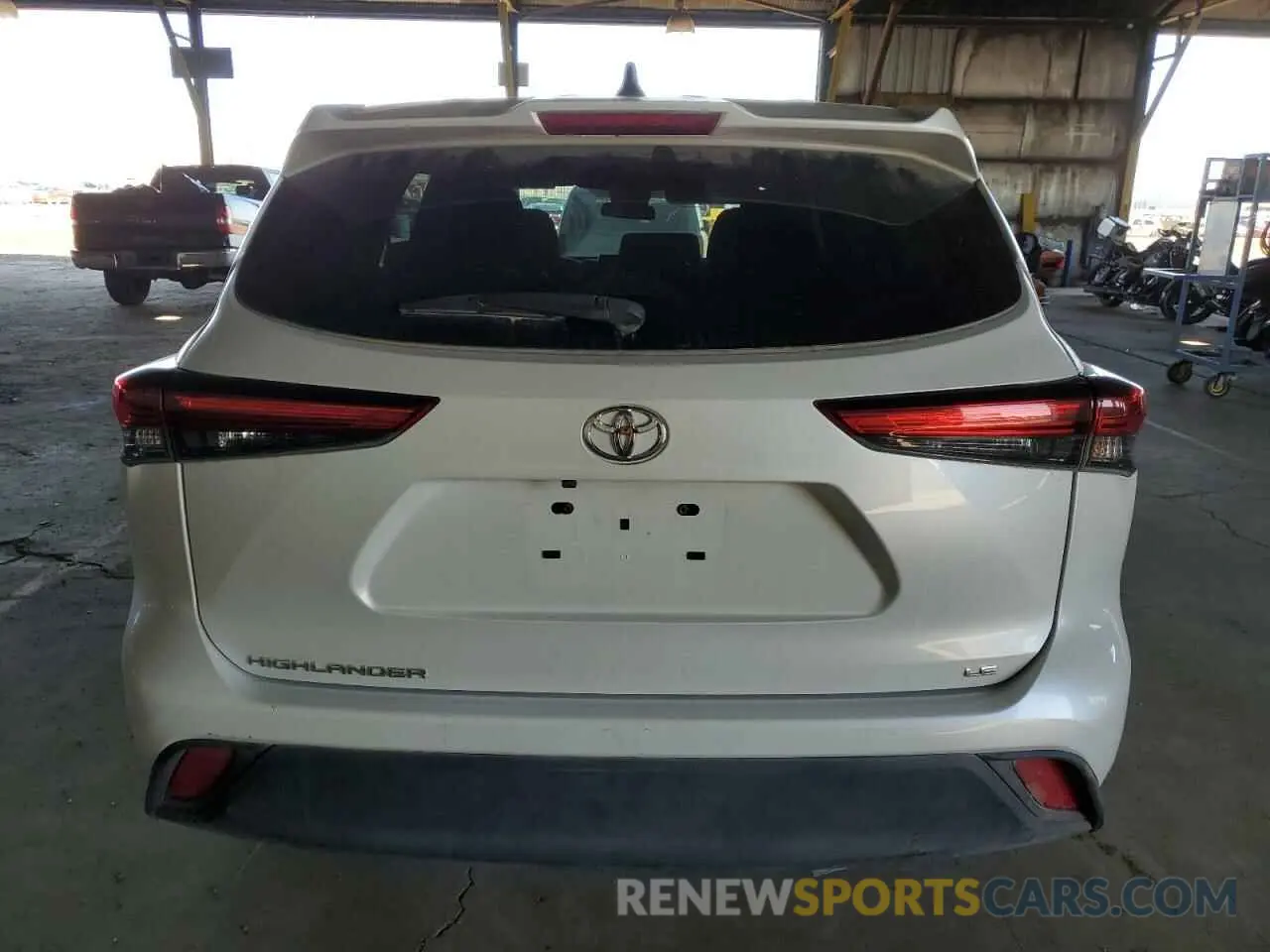 6 fotografías del automóvil dañado 5TDKDRAH7PS040945 TOYOTA HIGHLANDER 2023