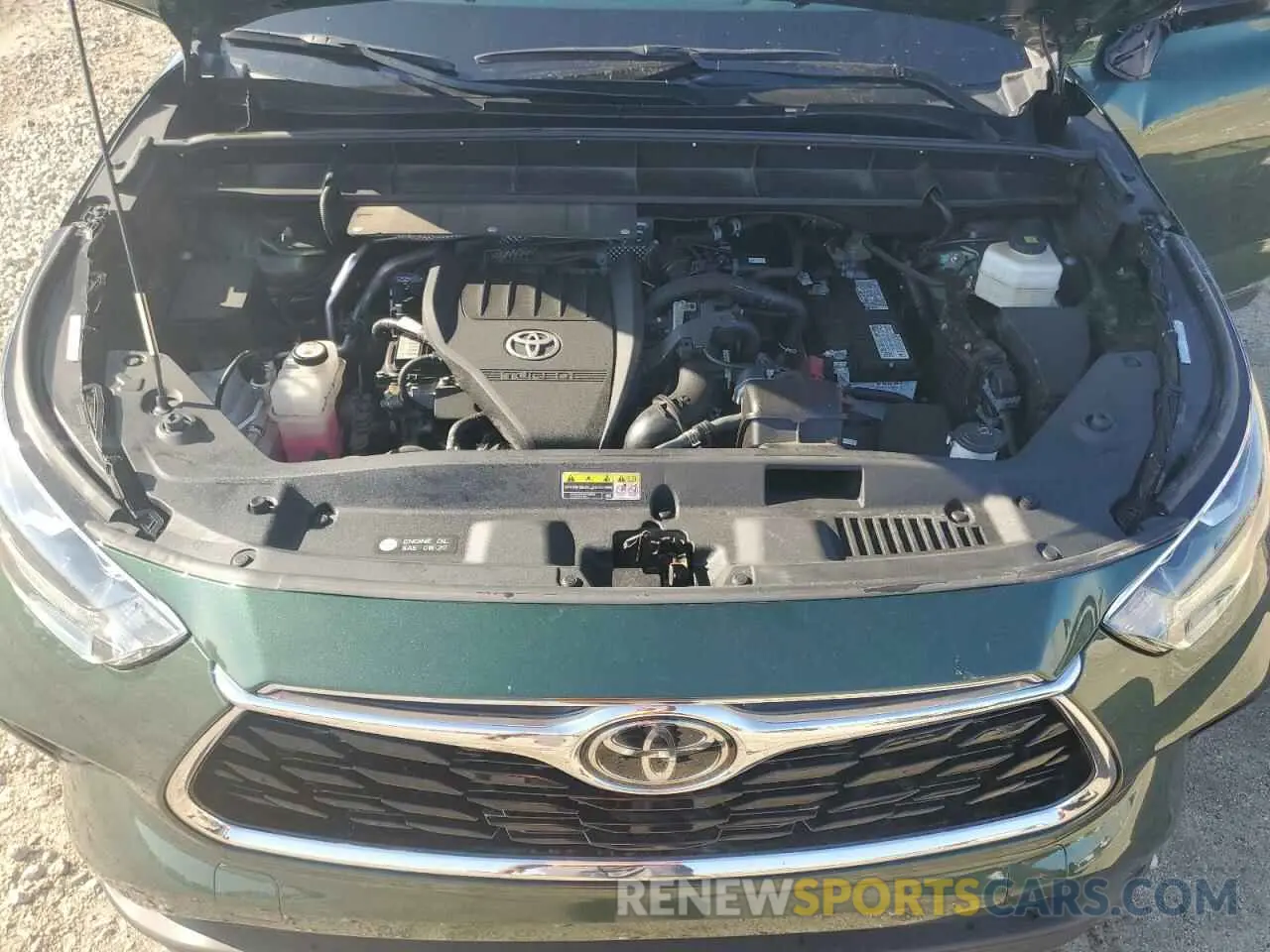 13 fotografías del automóvil dañado 5TDKDRAH7PS505658 TOYOTA HIGHLANDER 2023