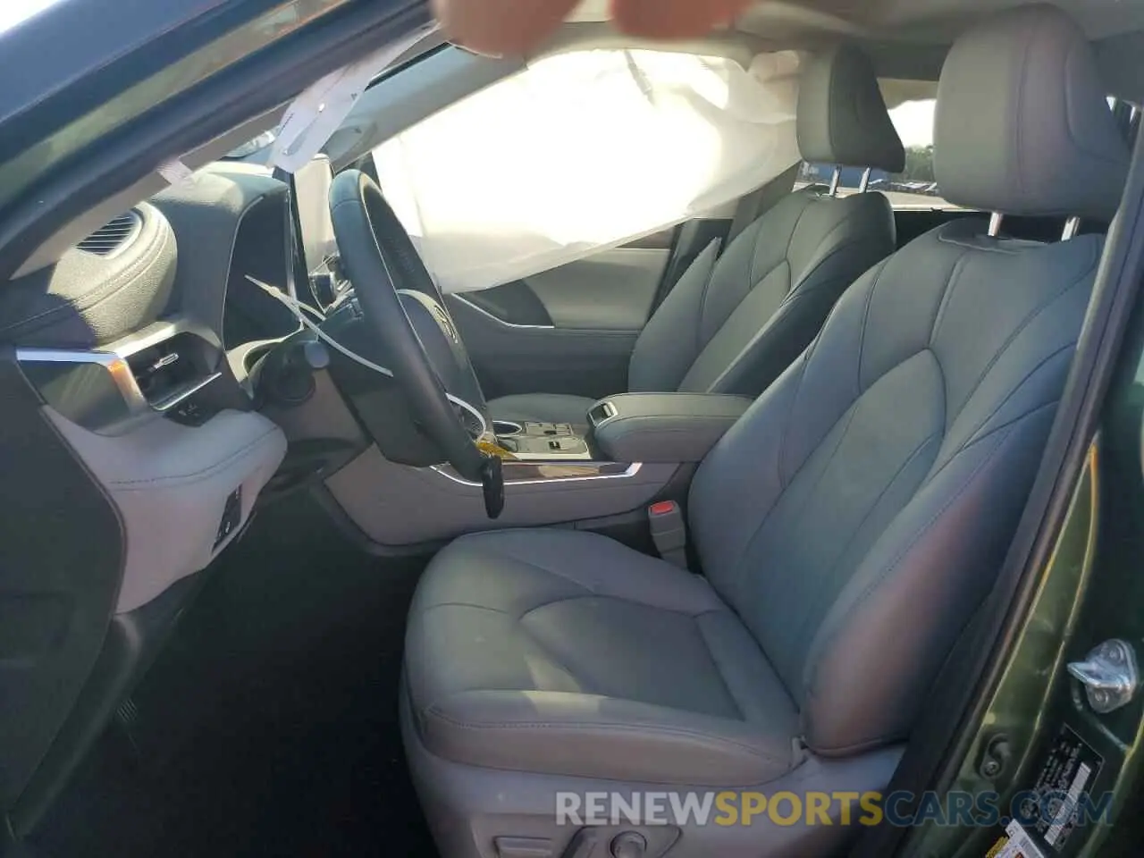 7 fotografías del automóvil dañado 5TDKDRAH7PS505658 TOYOTA HIGHLANDER 2023