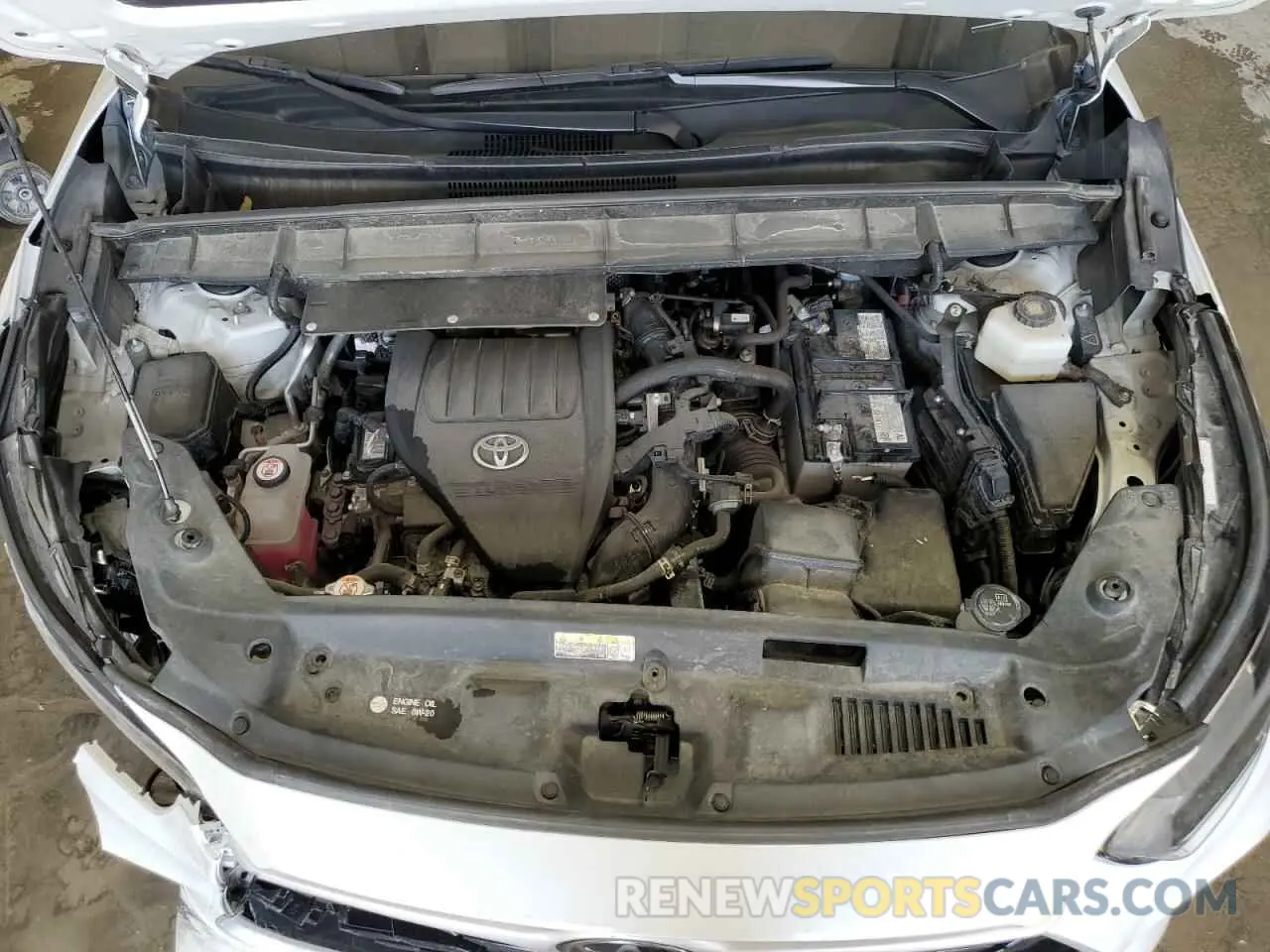 12 fotografías del automóvil dañado 5TDKDRAH7PS520774 TOYOTA HIGHLANDER 2023