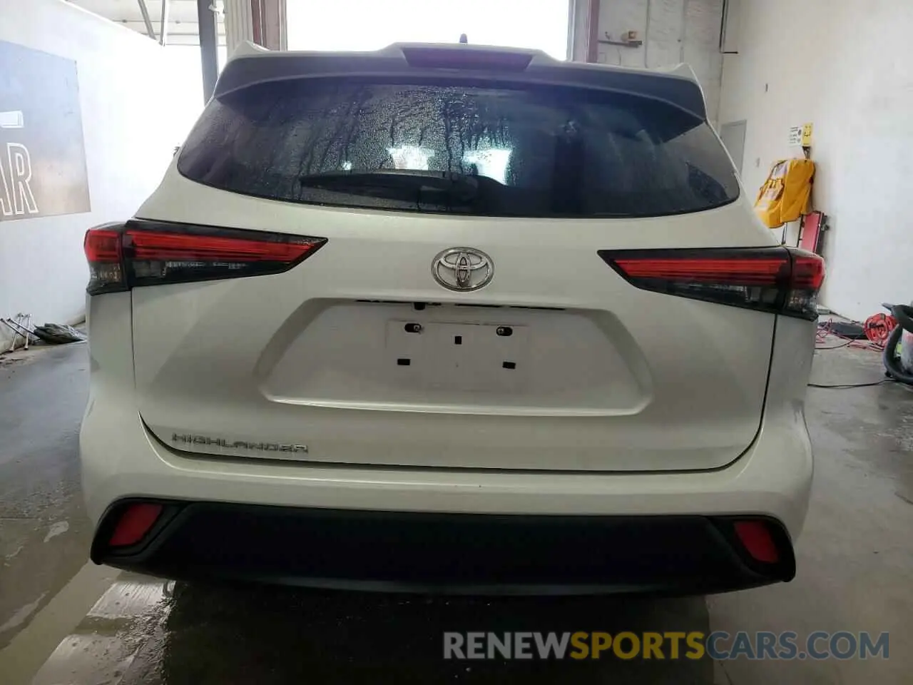 6 fotografías del automóvil dañado 5TDKDRAH7PS520774 TOYOTA HIGHLANDER 2023