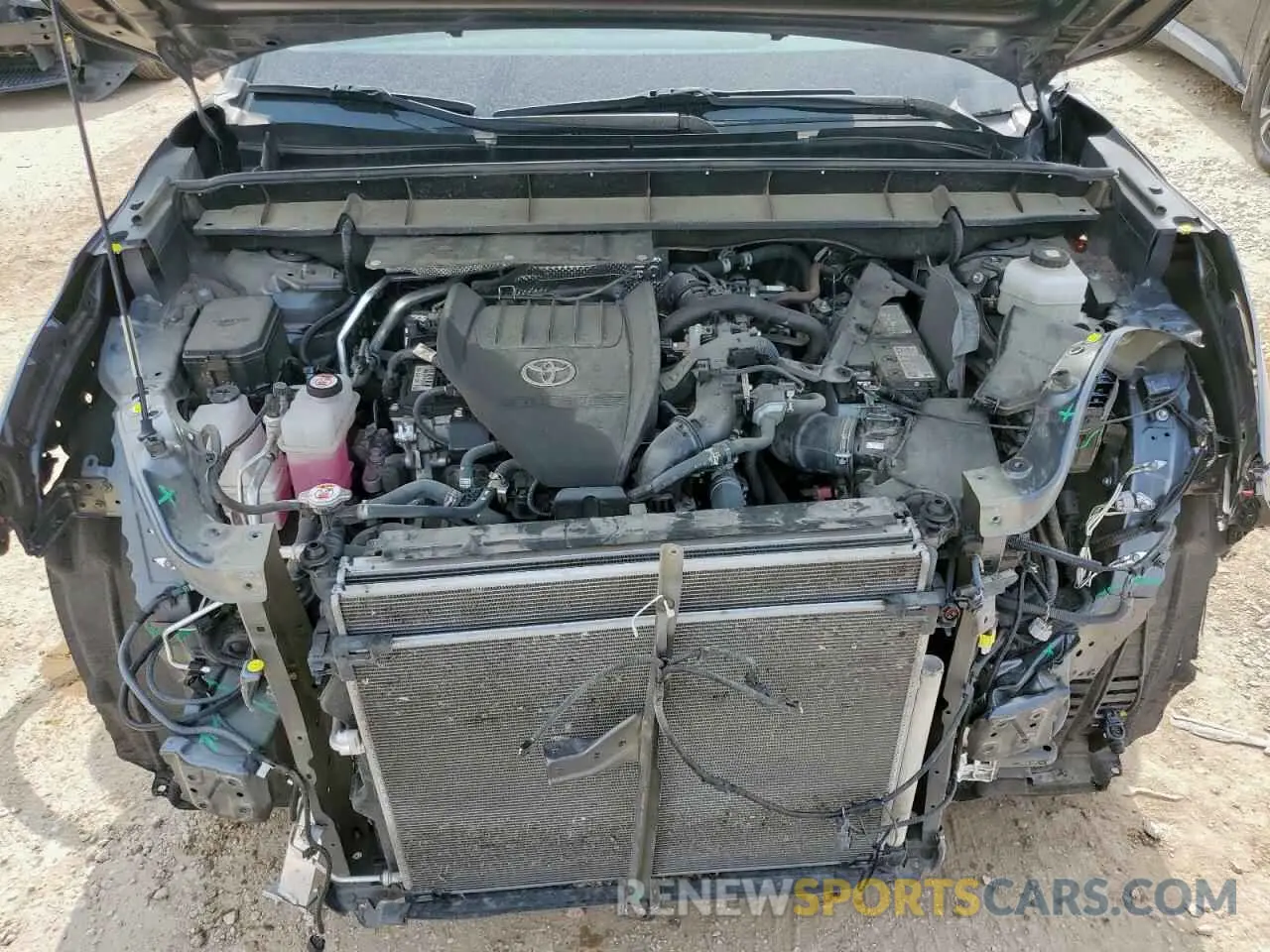 12 fotografías del automóvil dañado 5TDKDRAH7PS524887 TOYOTA HIGHLANDER 2023
