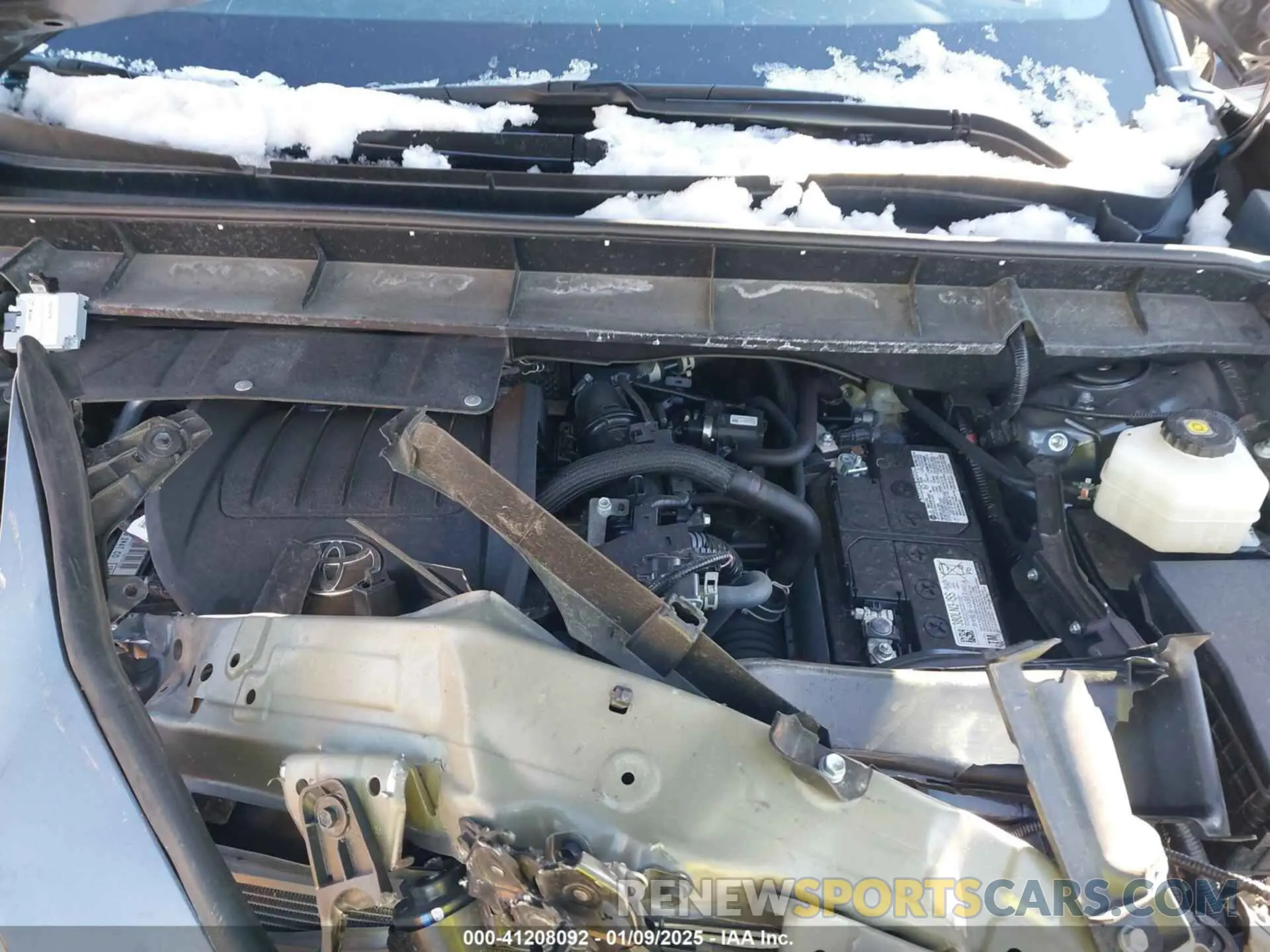 10 fotografías del automóvil dañado 5TDKDRAH7PS526400 TOYOTA HIGHLANDER 2023