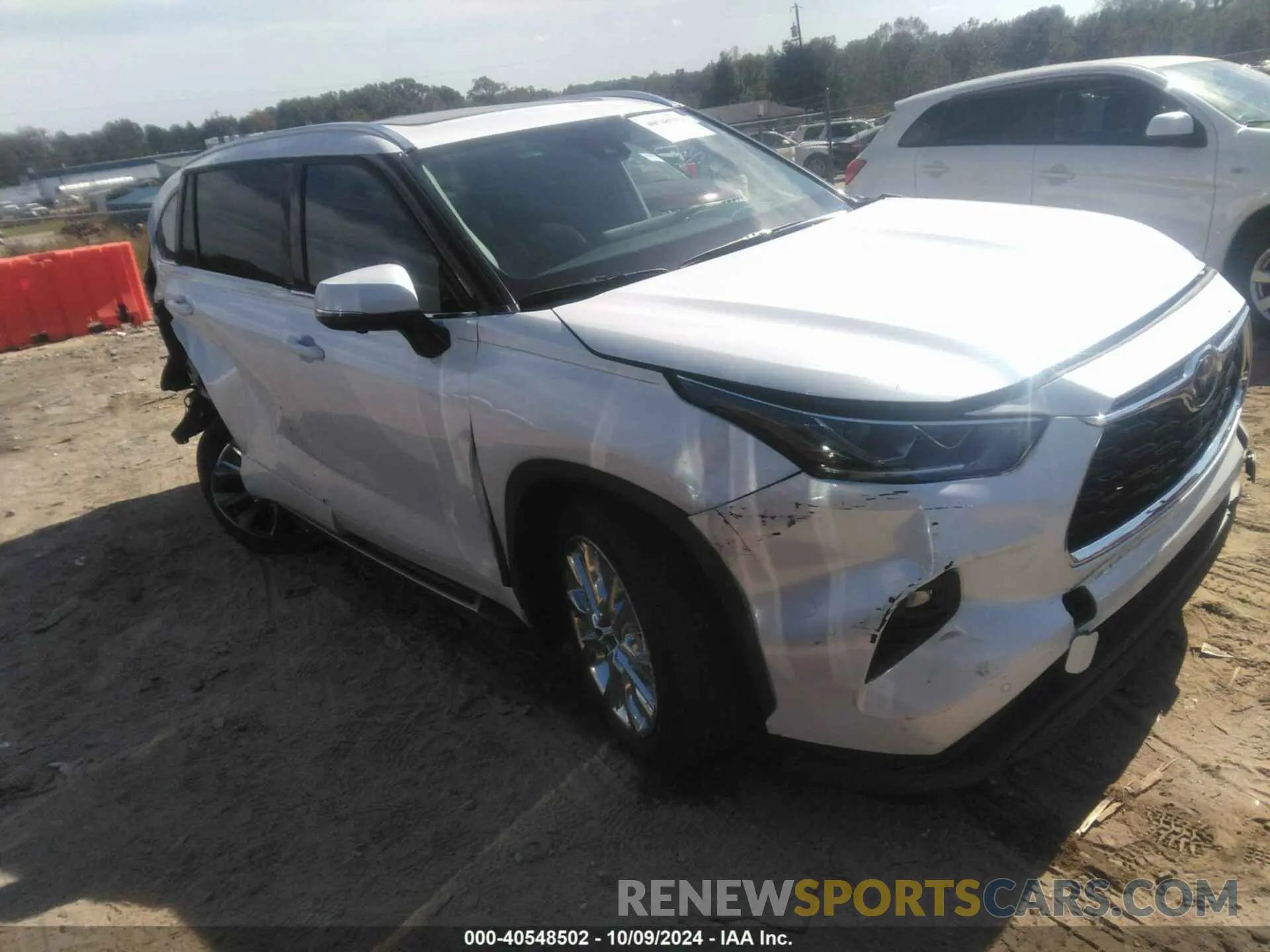 1 fotografías del automóvil dañado 5TDKDRAH8PS006884 TOYOTA HIGHLANDER 2023