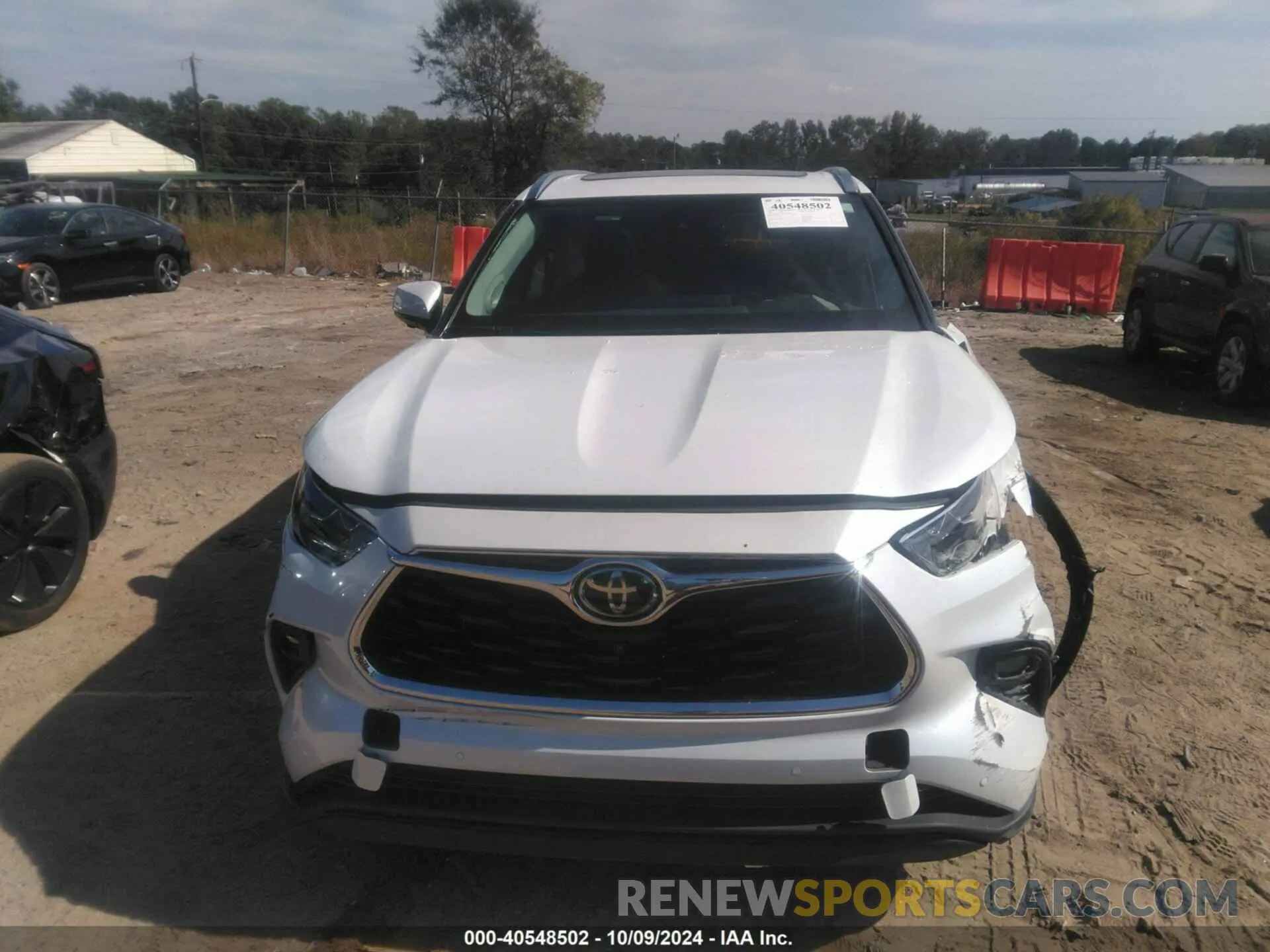 12 fotografías del automóvil dañado 5TDKDRAH8PS006884 TOYOTA HIGHLANDER 2023