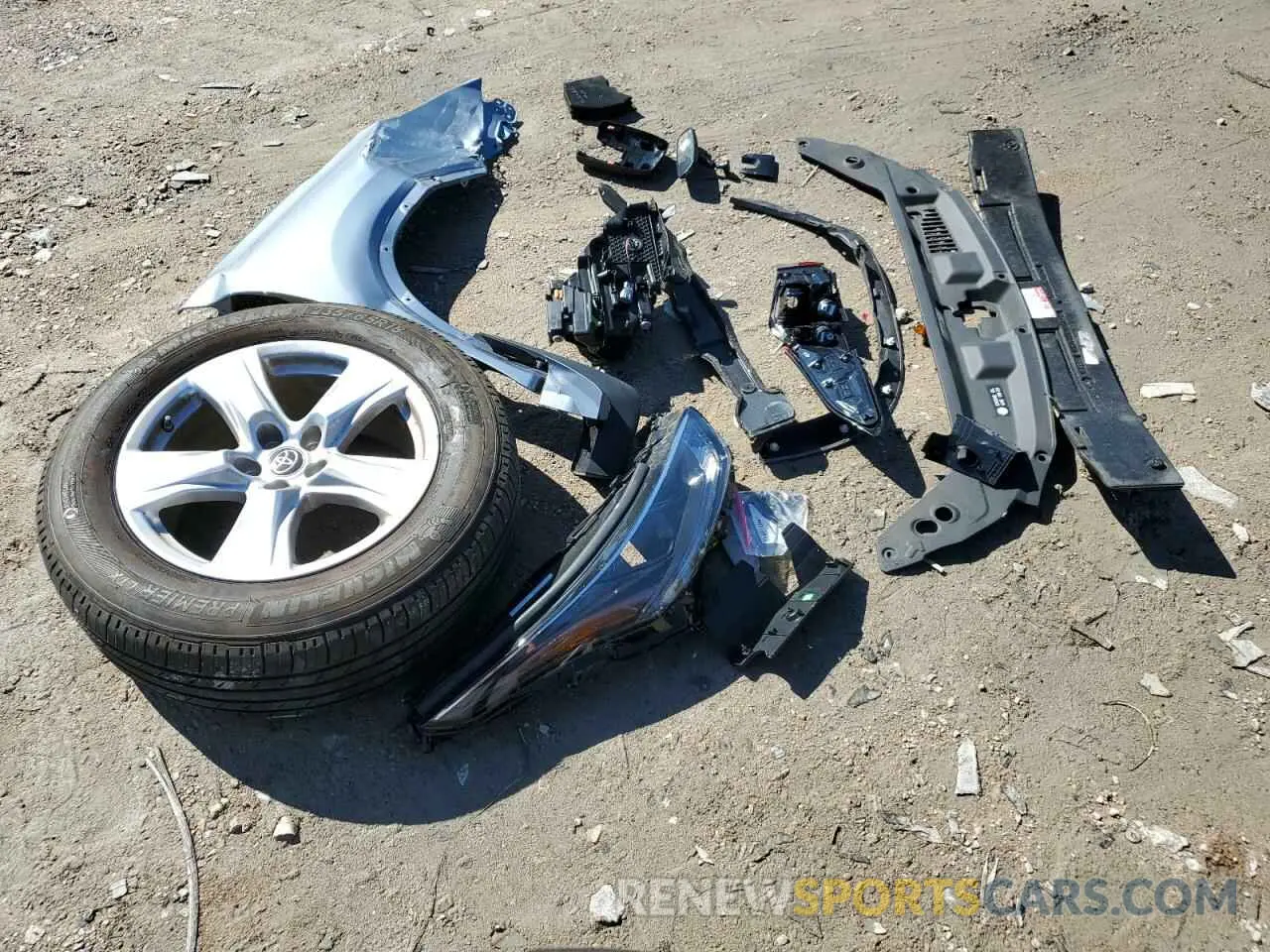 13 fotografías del automóvil dañado 5TDKDRAH8PS008022 TOYOTA HIGHLANDER 2023