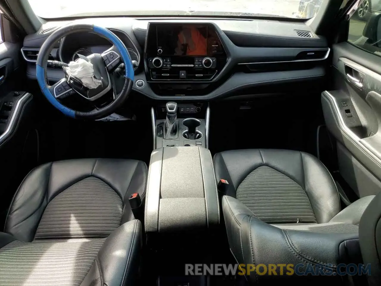 8 fotografías del automóvil dañado 5TDKDRAH8PS010255 TOYOTA HIGHLANDER 2023