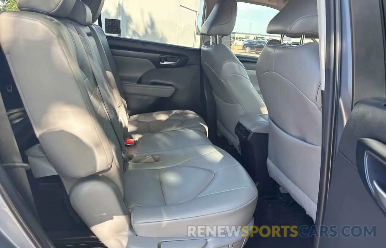 6 fotografías del automóvil dañado 5TDKDRAH8PS024592 TOYOTA HIGHLANDER 2023