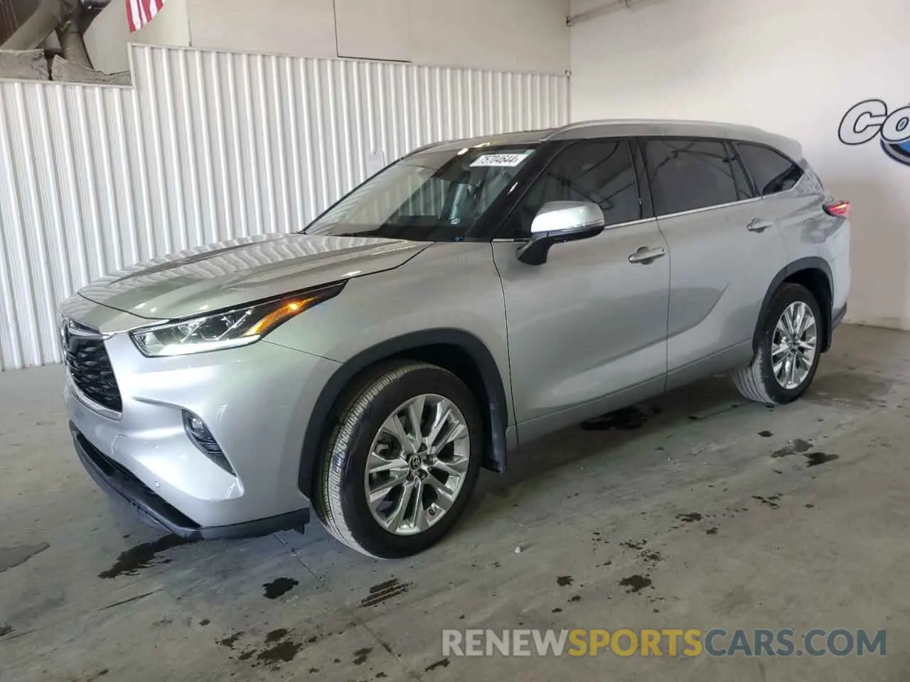 1 fotografías del automóvil dañado 5TDKDRAH8PS025662 TOYOTA HIGHLANDER 2023