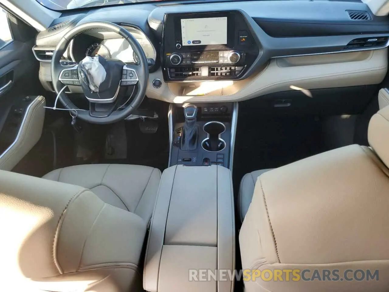8 fotografías del automóvil dañado 5TDKDRAH8PS034779 TOYOTA HIGHLANDER 2023