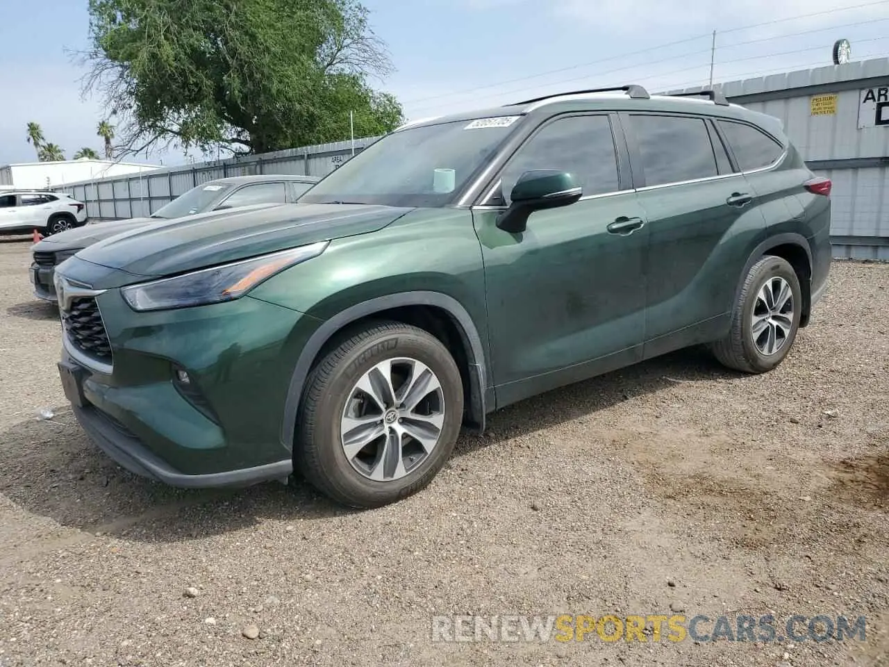 1 fotografías del automóvil dañado 5TDKDRAH8PS501568 TOYOTA HIGHLANDER 2023