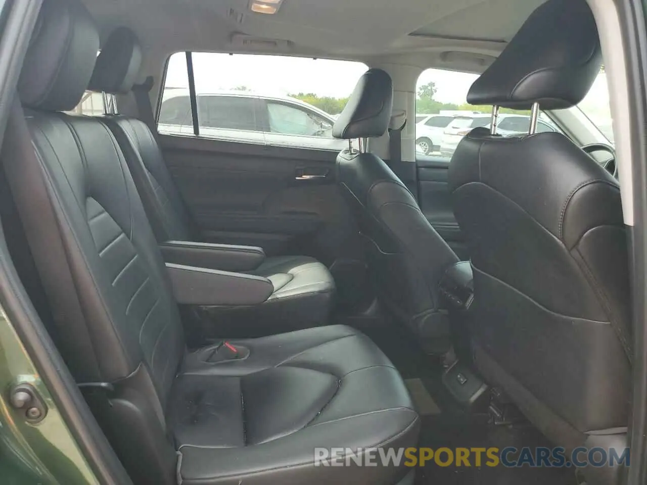 10 fotografías del automóvil dañado 5TDKDRAH8PS501568 TOYOTA HIGHLANDER 2023