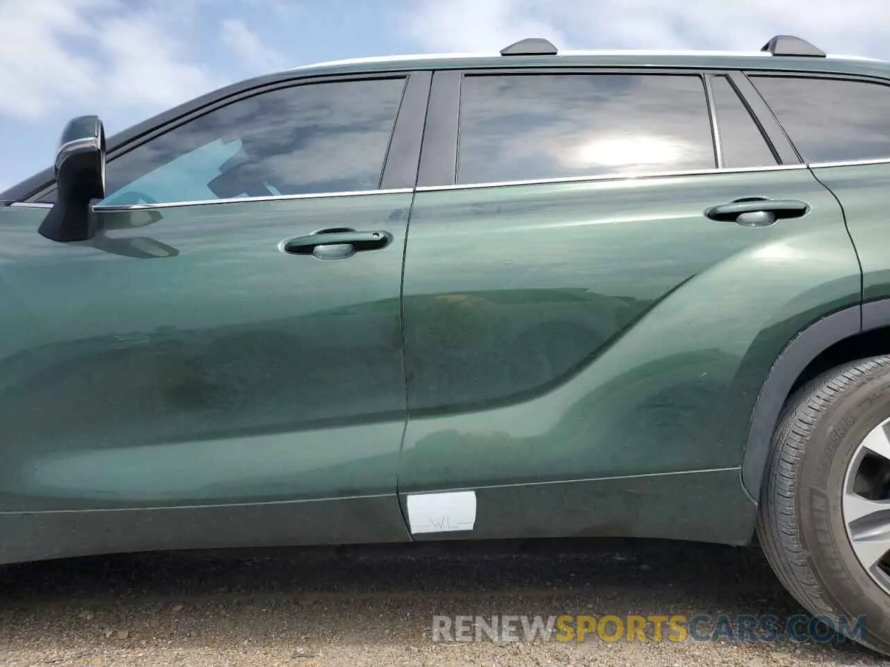 12 fotografías del automóvil dañado 5TDKDRAH8PS501568 TOYOTA HIGHLANDER 2023