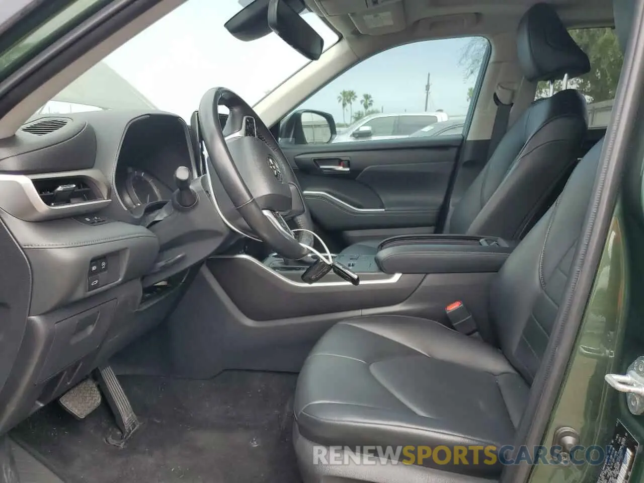7 fotografías del automóvil dañado 5TDKDRAH8PS501568 TOYOTA HIGHLANDER 2023