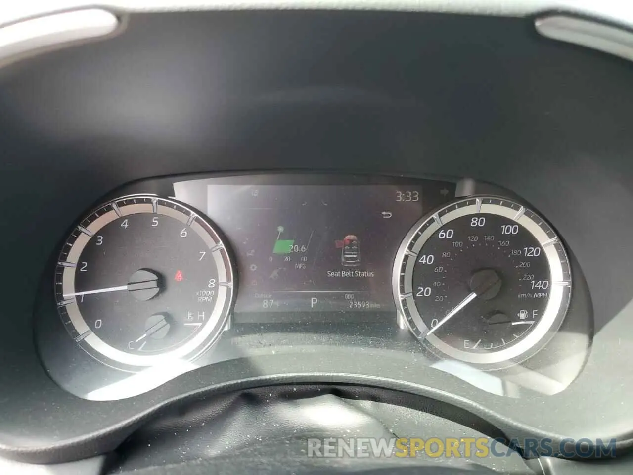 9 fotografías del automóvil dañado 5TDKDRAH8PS501568 TOYOTA HIGHLANDER 2023