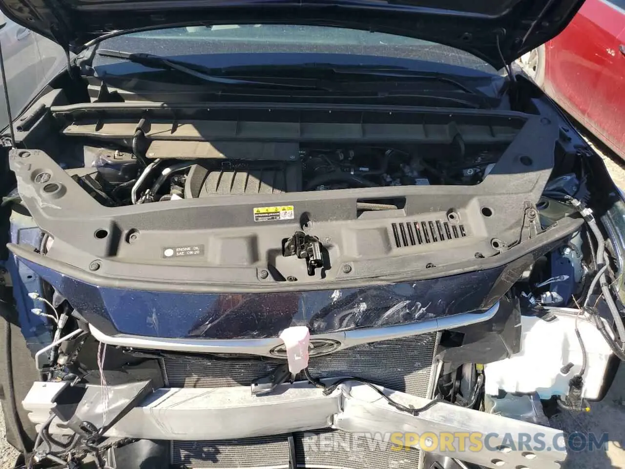 12 fotografías del automóvil dañado 5TDKDRAH8PS503756 TOYOTA HIGHLANDER 2023