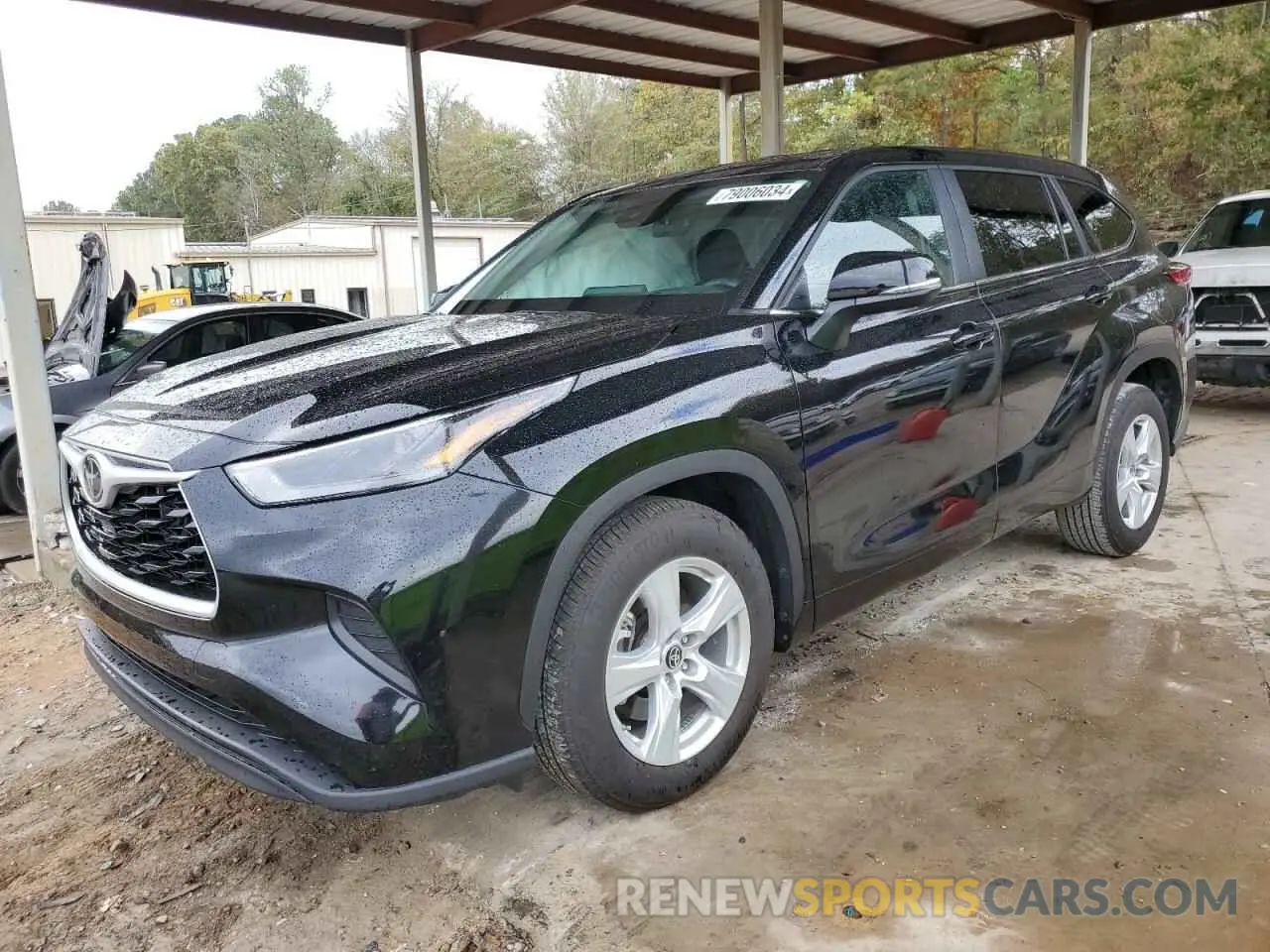1 fotografías del automóvil dañado 5TDKDRAH8PS527250 TOYOTA HIGHLANDER 2023