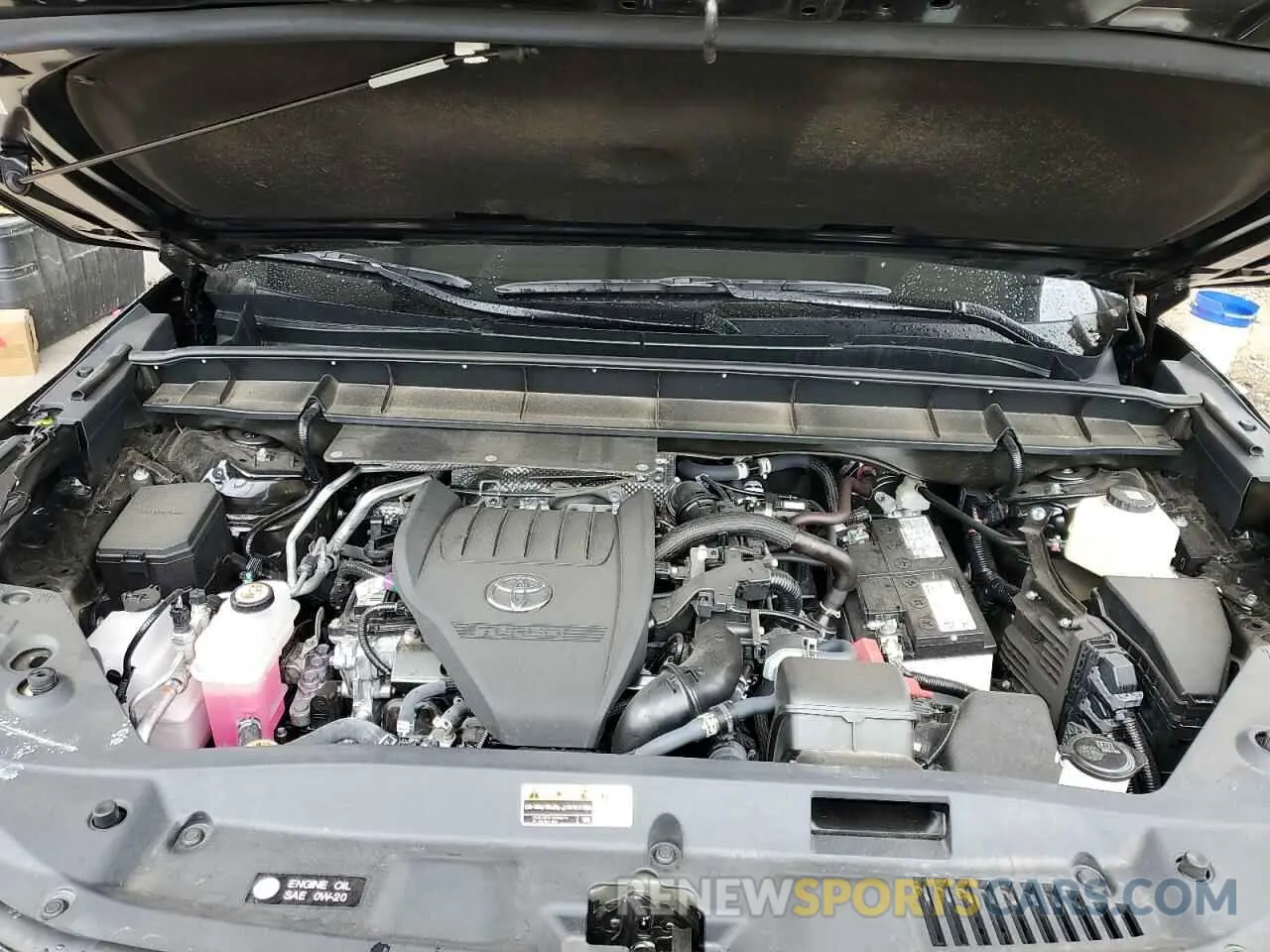 11 fotografías del automóvil dañado 5TDKDRAH8PS527250 TOYOTA HIGHLANDER 2023