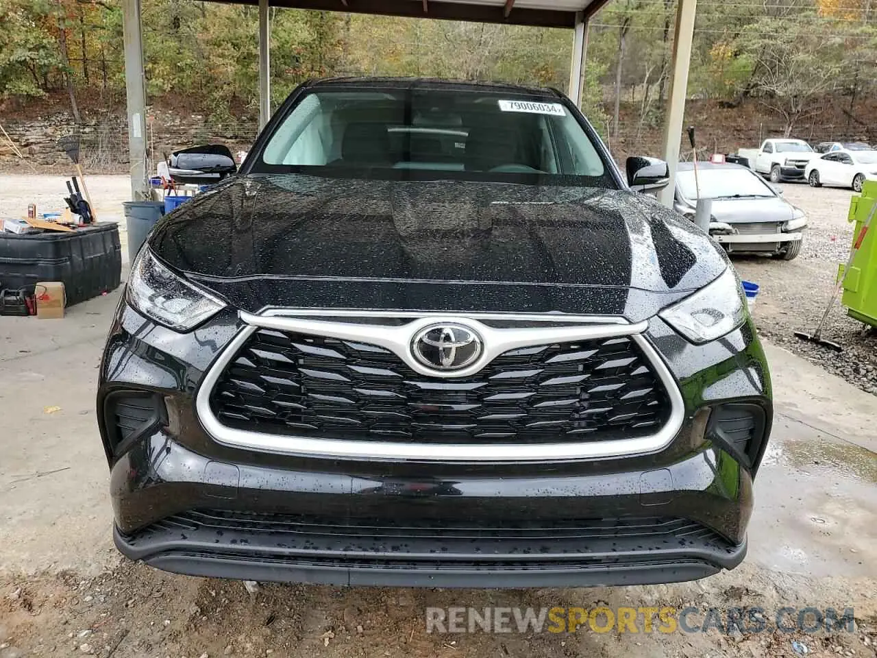 5 fotografías del automóvil dañado 5TDKDRAH8PS527250 TOYOTA HIGHLANDER 2023