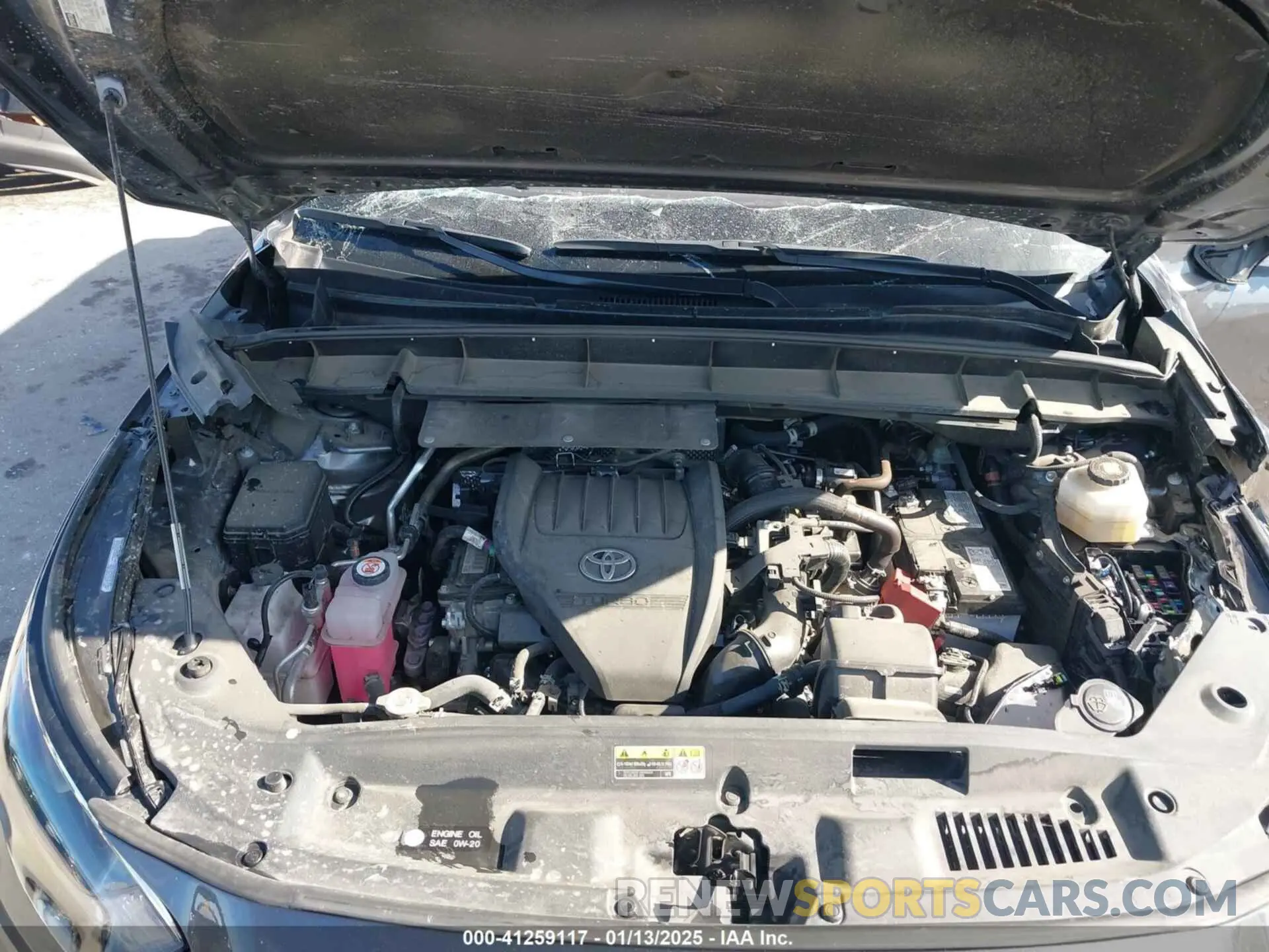 10 fotografías del automóvil dañado 5TDKDRAH8PS527314 TOYOTA HIGHLANDER 2023