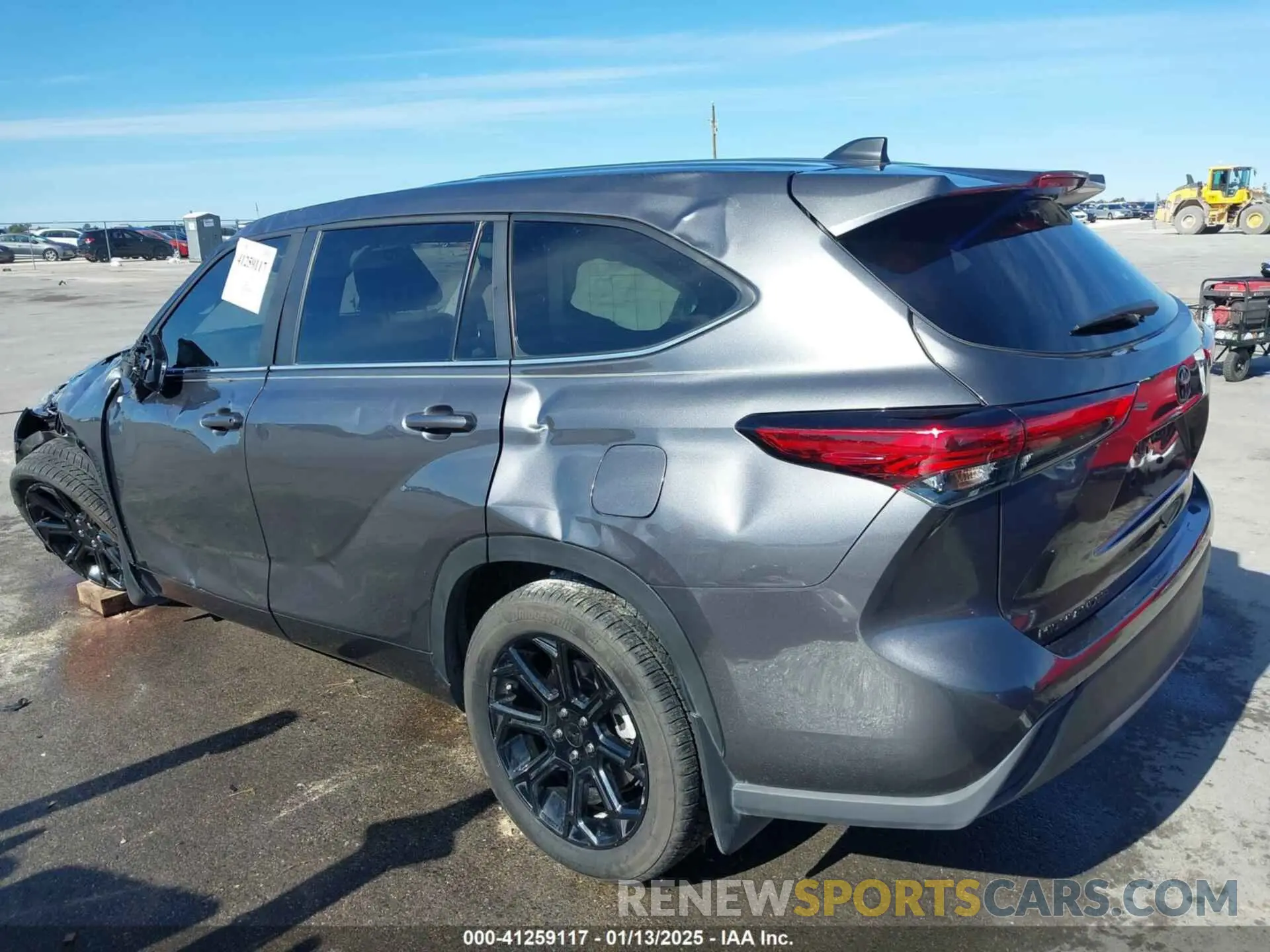 13 fotografías del automóvil dañado 5TDKDRAH8PS527314 TOYOTA HIGHLANDER 2023