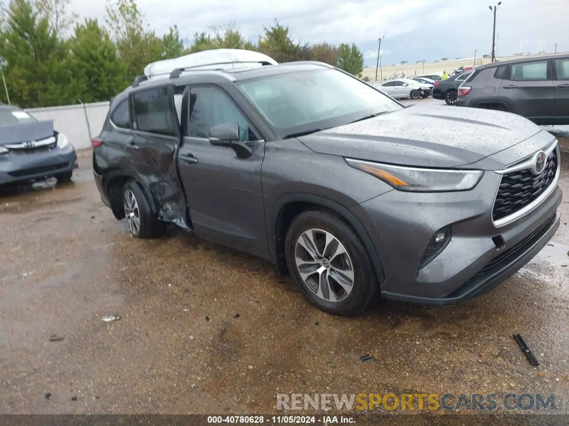 1 fotografías del automóvil dañado 5TDKDRAH9PS012242 TOYOTA HIGHLANDER 2023