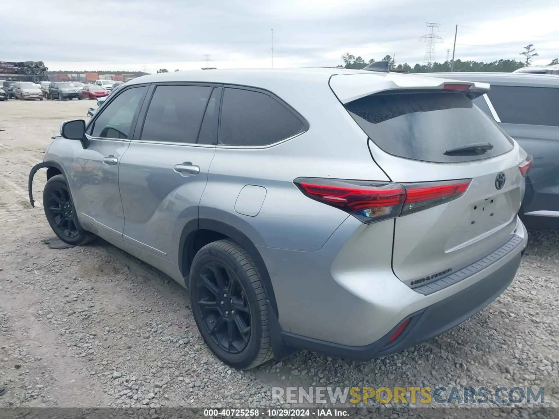 14 fotografías del automóvil dañado 5TDKDRAH9PS023273 TOYOTA HIGHLANDER 2023