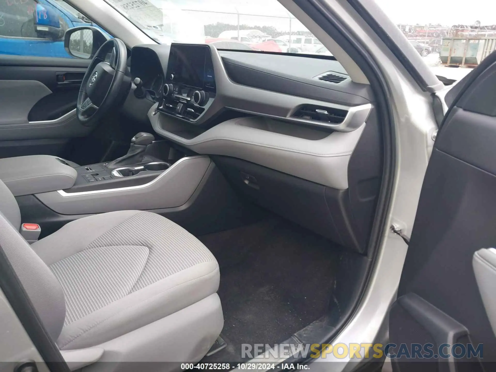 5 fotografías del automóvil dañado 5TDKDRAH9PS023273 TOYOTA HIGHLANDER 2023