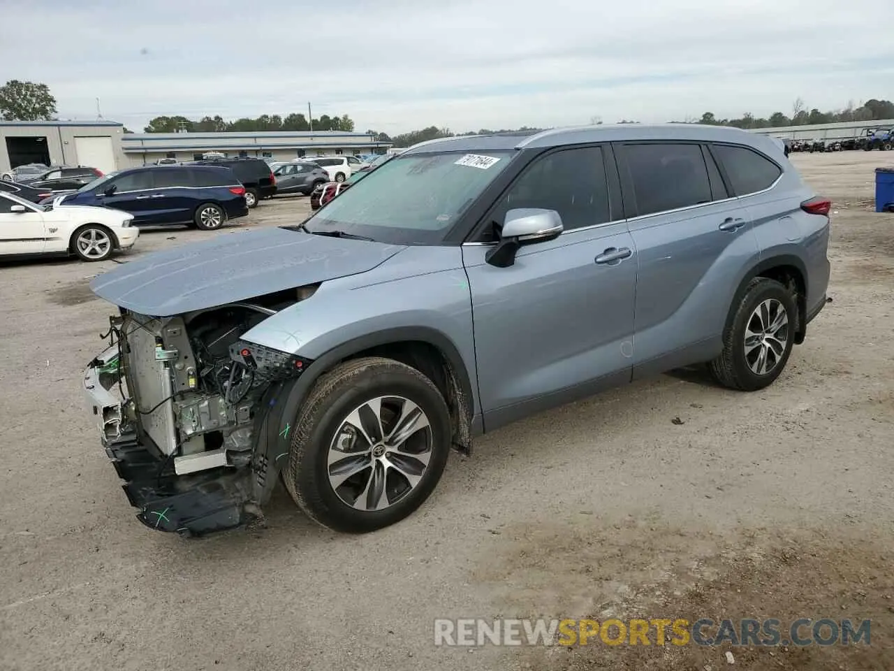1 fotografías del automóvil dañado 5TDKDRAH9PS034628 TOYOTA HIGHLANDER 2023