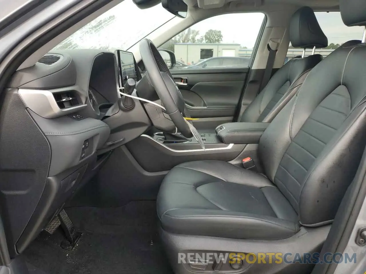 7 fotografías del automóvil dañado 5TDKDRAH9PS034628 TOYOTA HIGHLANDER 2023