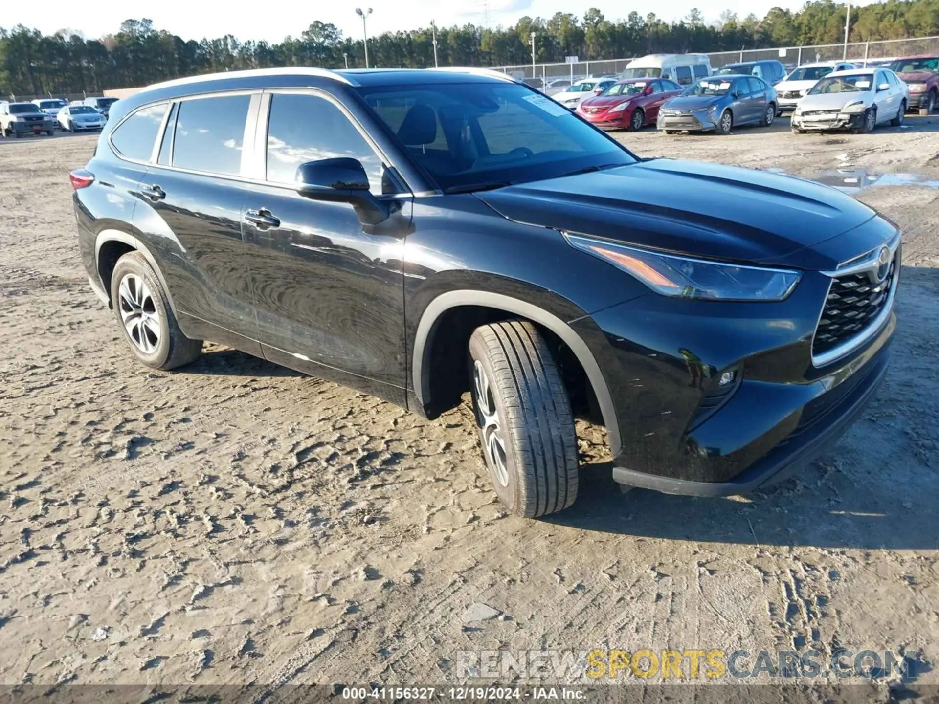1 fotografías del automóvil dañado 5TDKDRAH9PS041191 TOYOTA HIGHLANDER 2023